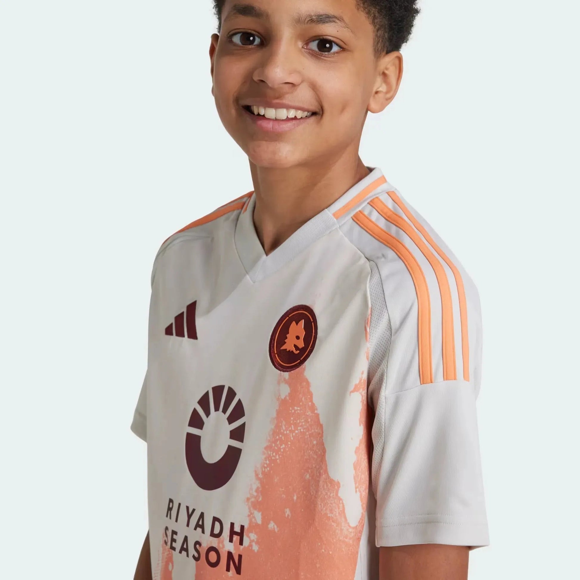 adidas 2024-25 Roma Youth Stadium Away Jersey (Detail 1)