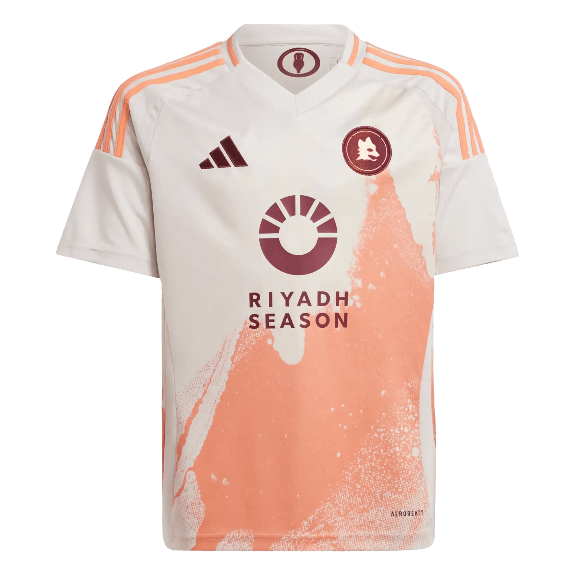 adidas 2024-25 Roma Youth Stadium Away Jersey (Front)