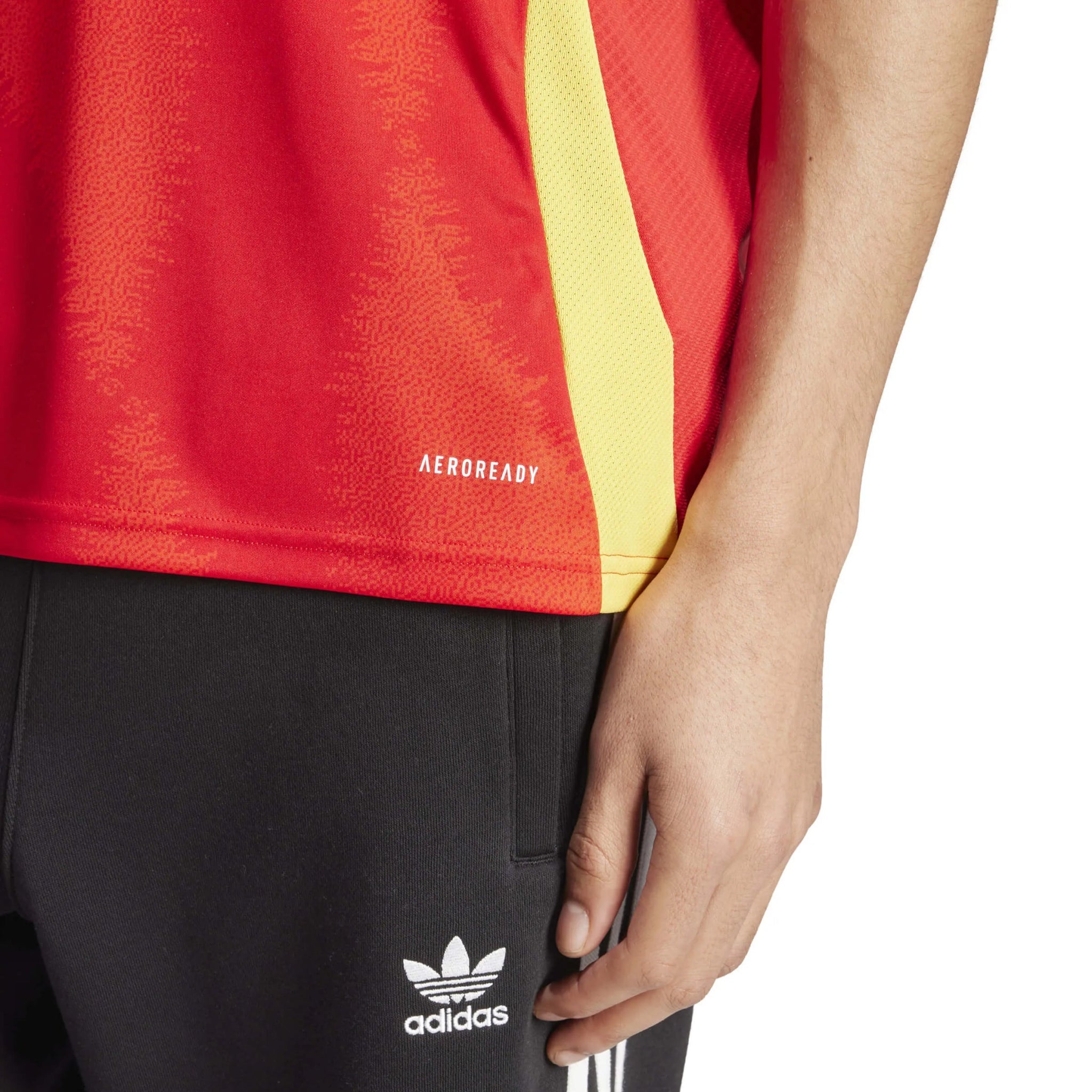 adidas 2024-25 Spain Men's Home Stadium Home Jersey