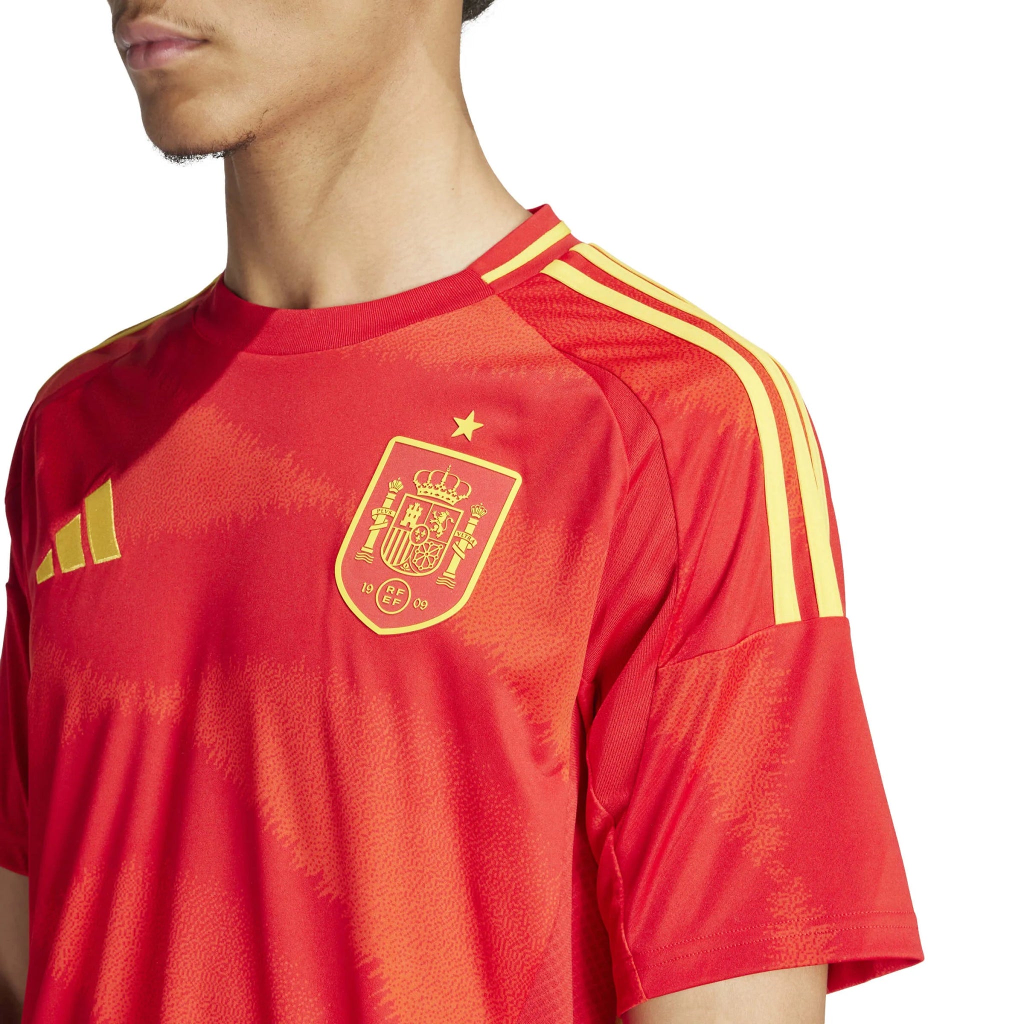 adidas 2024-25 Spain Men's Home Stadium Home Jersey