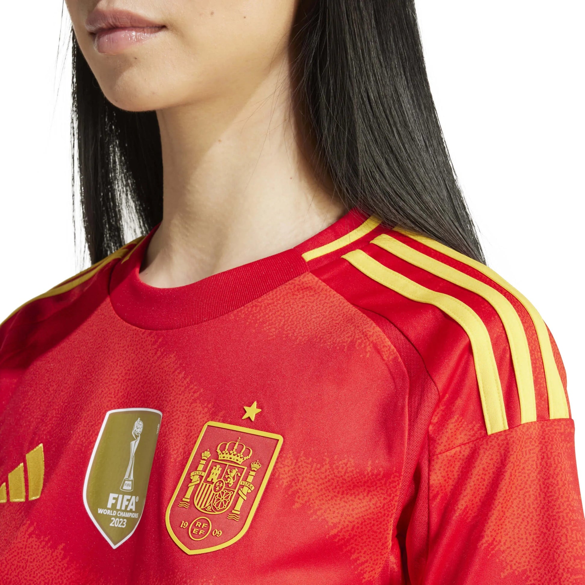 adidas 2024-25 Spain Women's Stadium Home Jersey