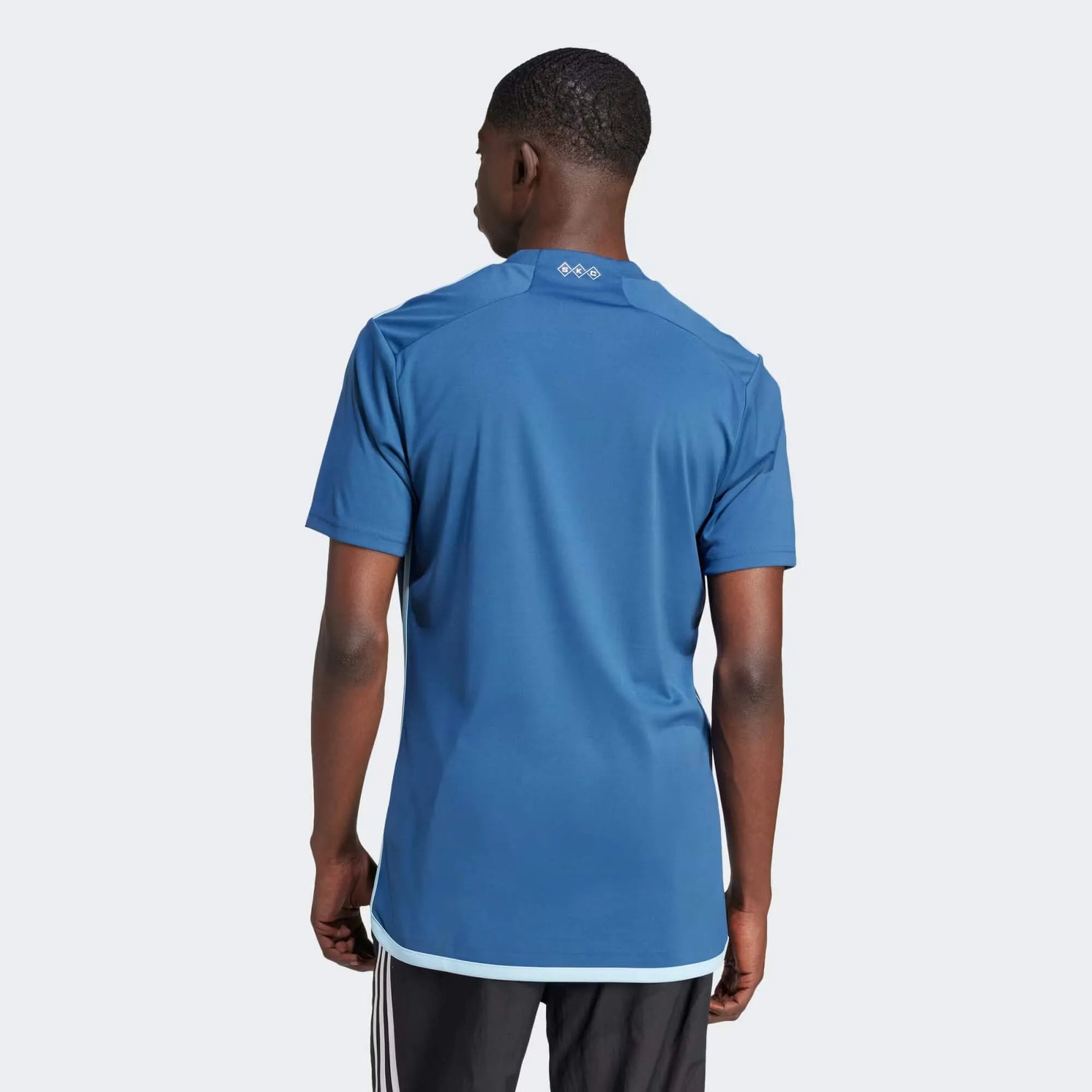 adidas 2024-25 Sporting KC Men's Stadium Away Jersey (Model - Back)