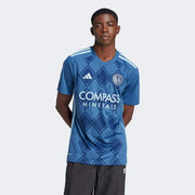 adidas 2024-25 Sporting KC Men's Stadium Away Jersey (Model - Front)