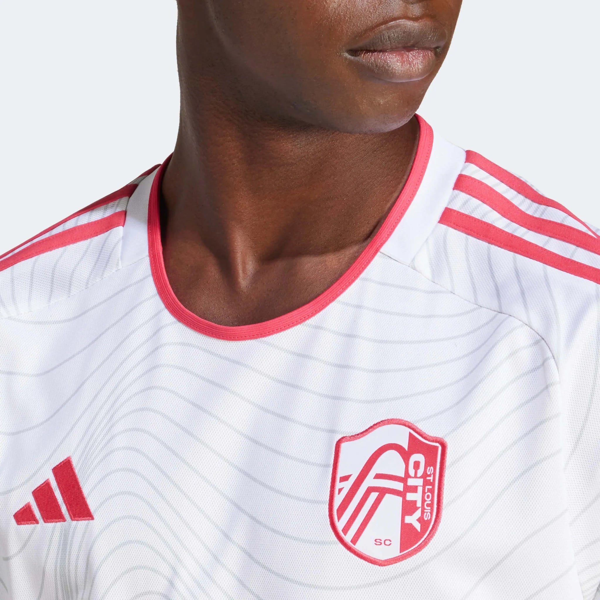 adidas 2024-25 St. Louis City Men's Stadium Away Jersey (Detail 1)
