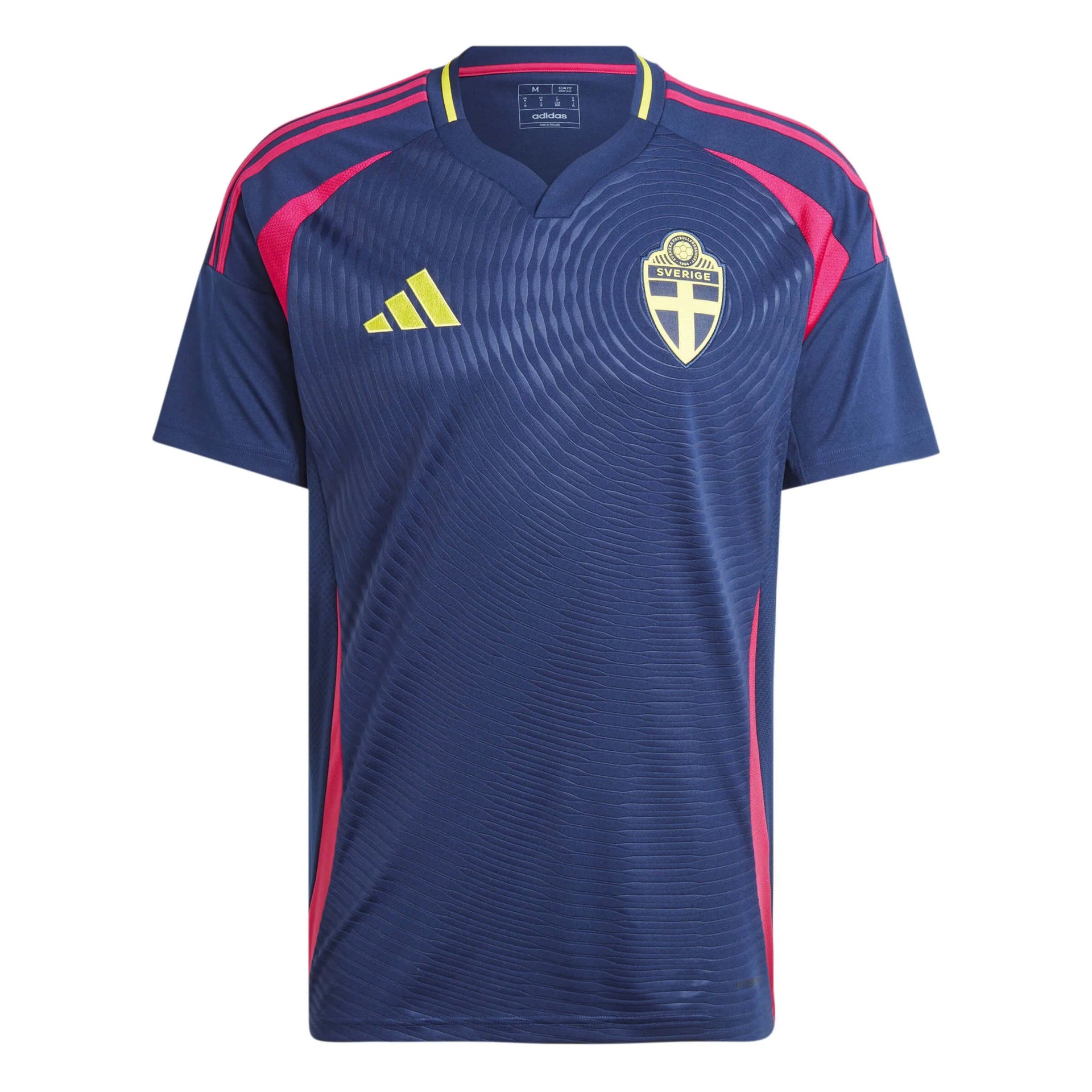 【未使用】adidas サッカースウェーデン代表　ユニフォーム　2024-25 adidas 2024-25 Sweden Stadium Away Soccer Jersey – ProSoccer