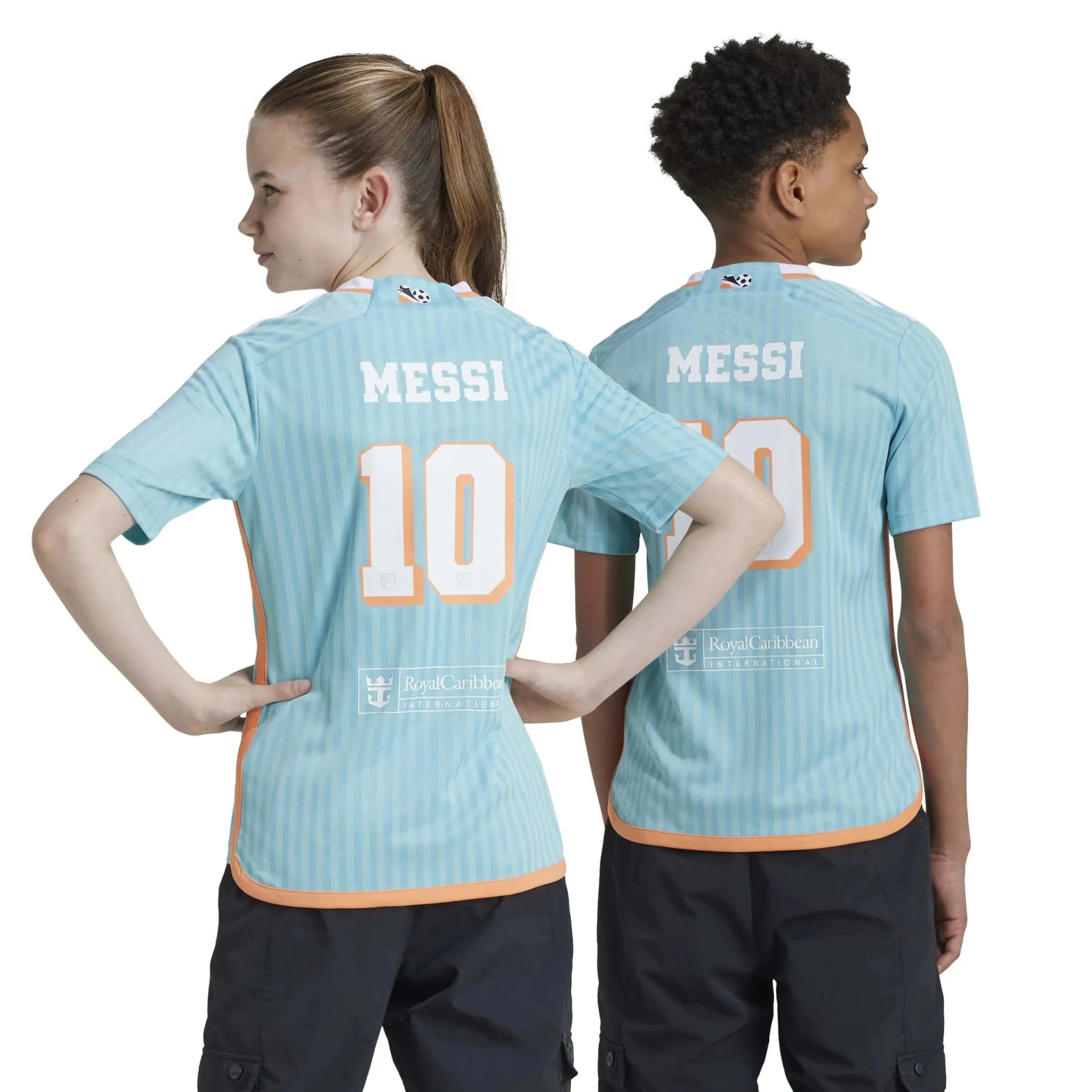 adidas 2024 Inter Miami Youth Messi #10 Stadium Third Jersey