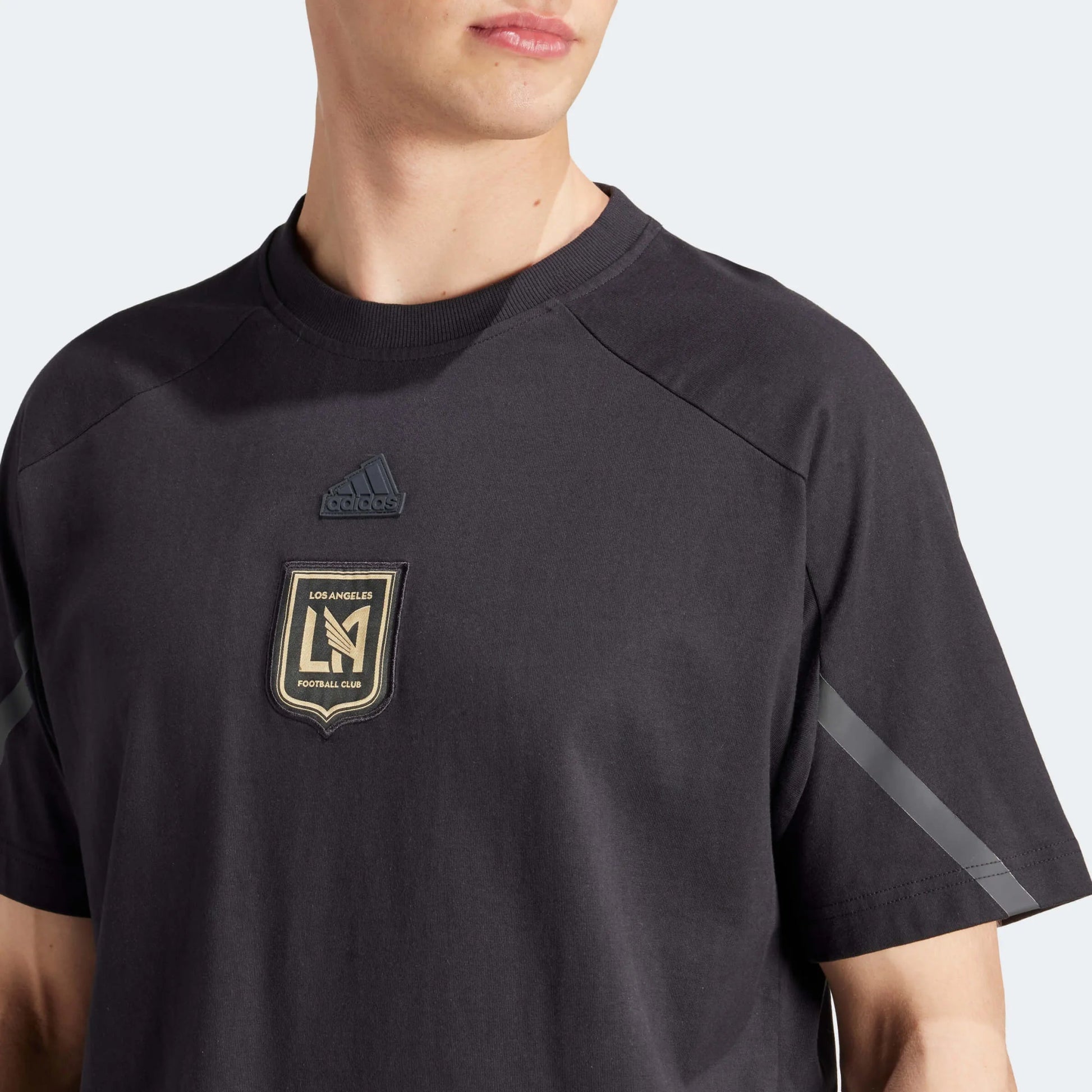 adidas 2024 LAFC Men's Travel Tee (Detail 1)