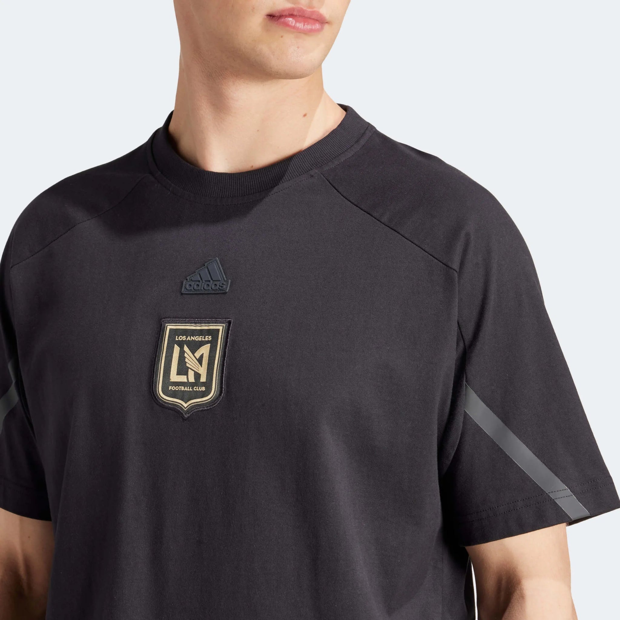 adidas 2024 LAFC Men's Travel Tee (Detail 1)