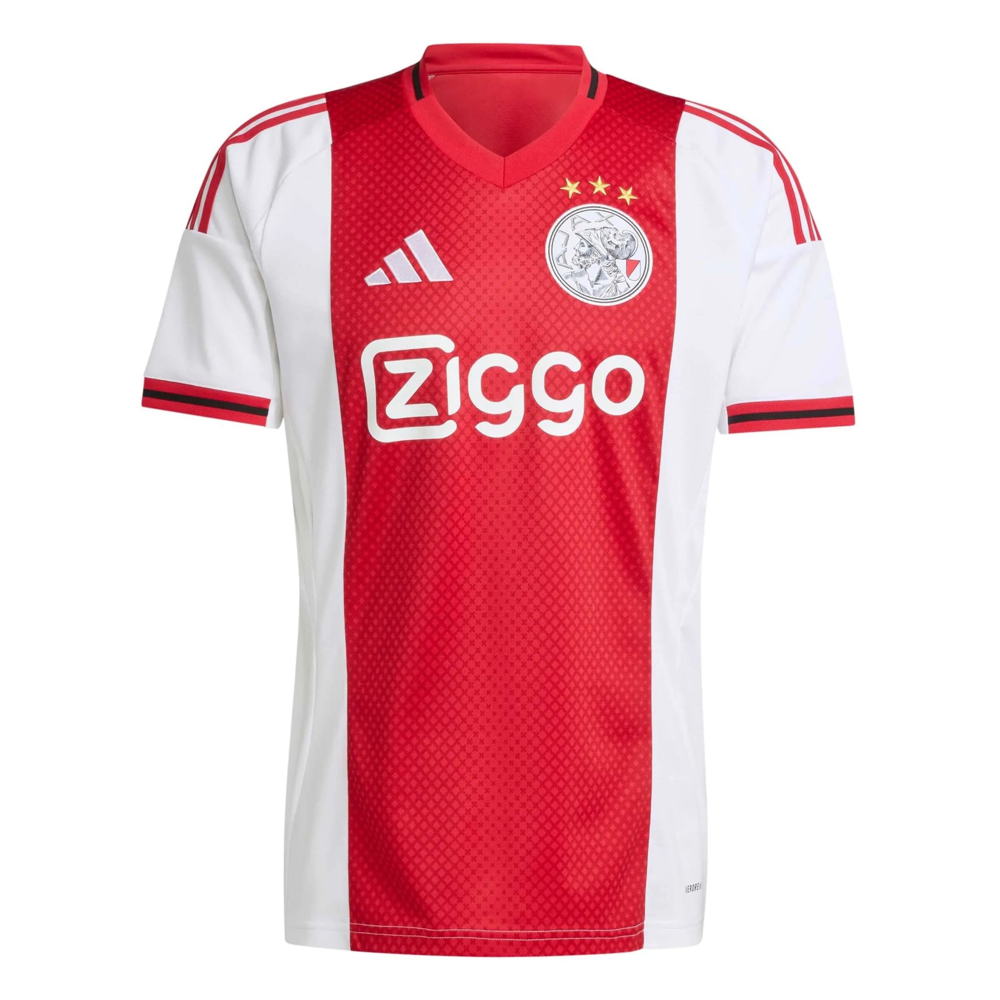 adidas 2025-26 Ajax Men's Stadium Home Soccer Jersey (Front)