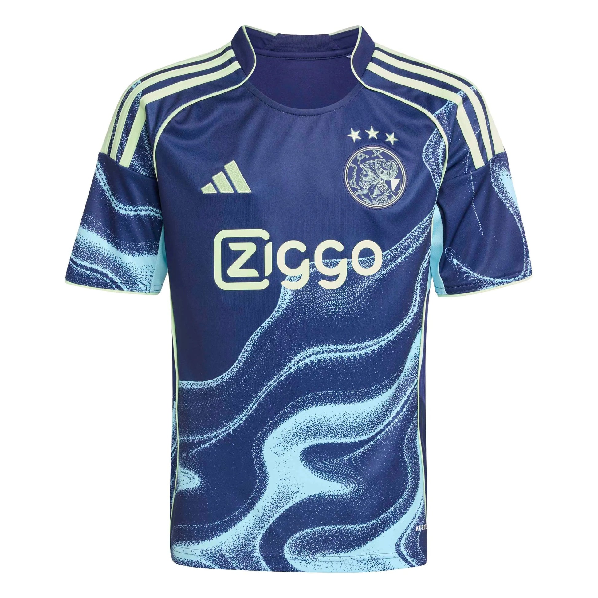 adidas 2025-26 Ajax Youth Stadium Away Soccer Jersey (Front)