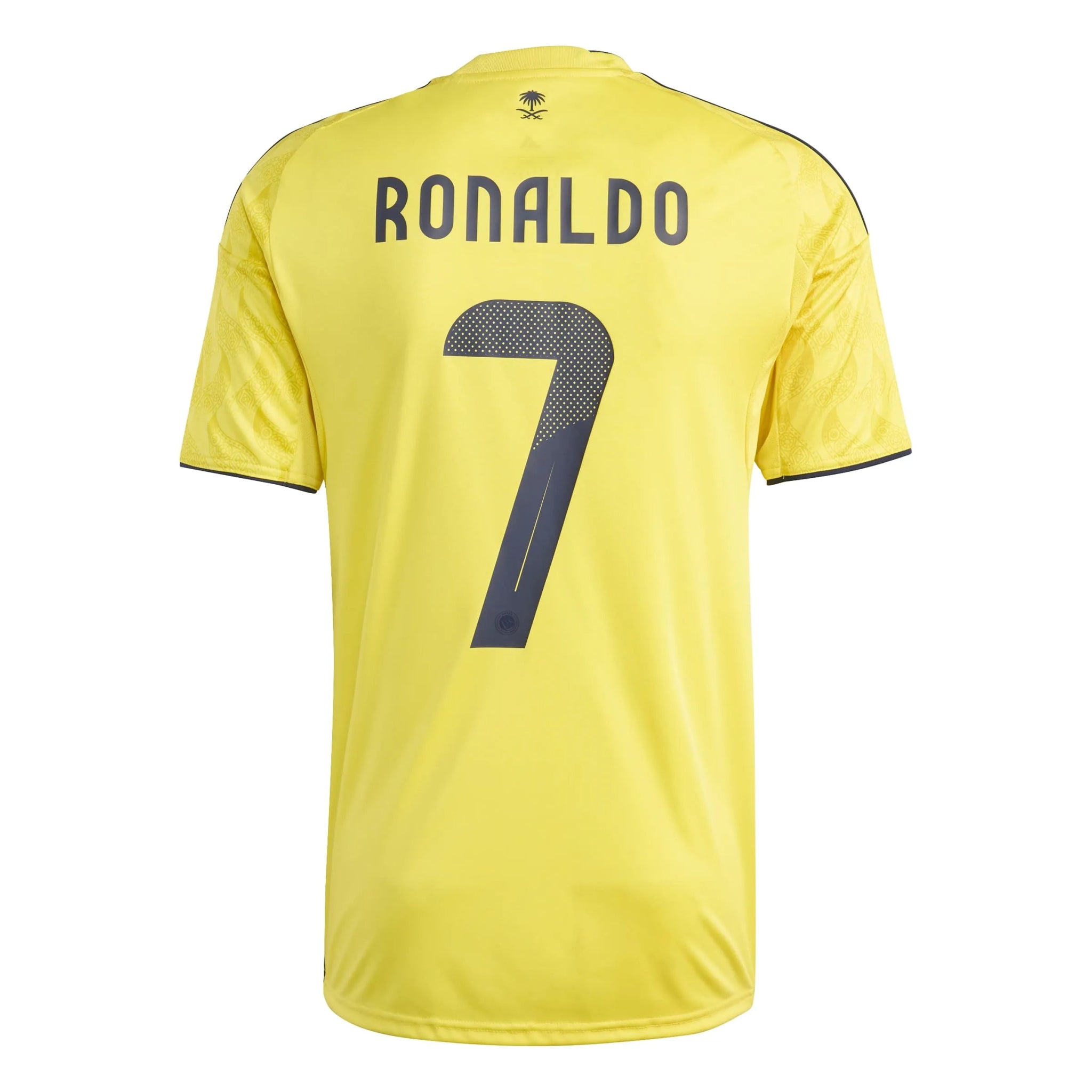 adidas 2025-26 Al Nassr Men's Stadium Home Ronaldo #7 Soccer Jersey (Back)
