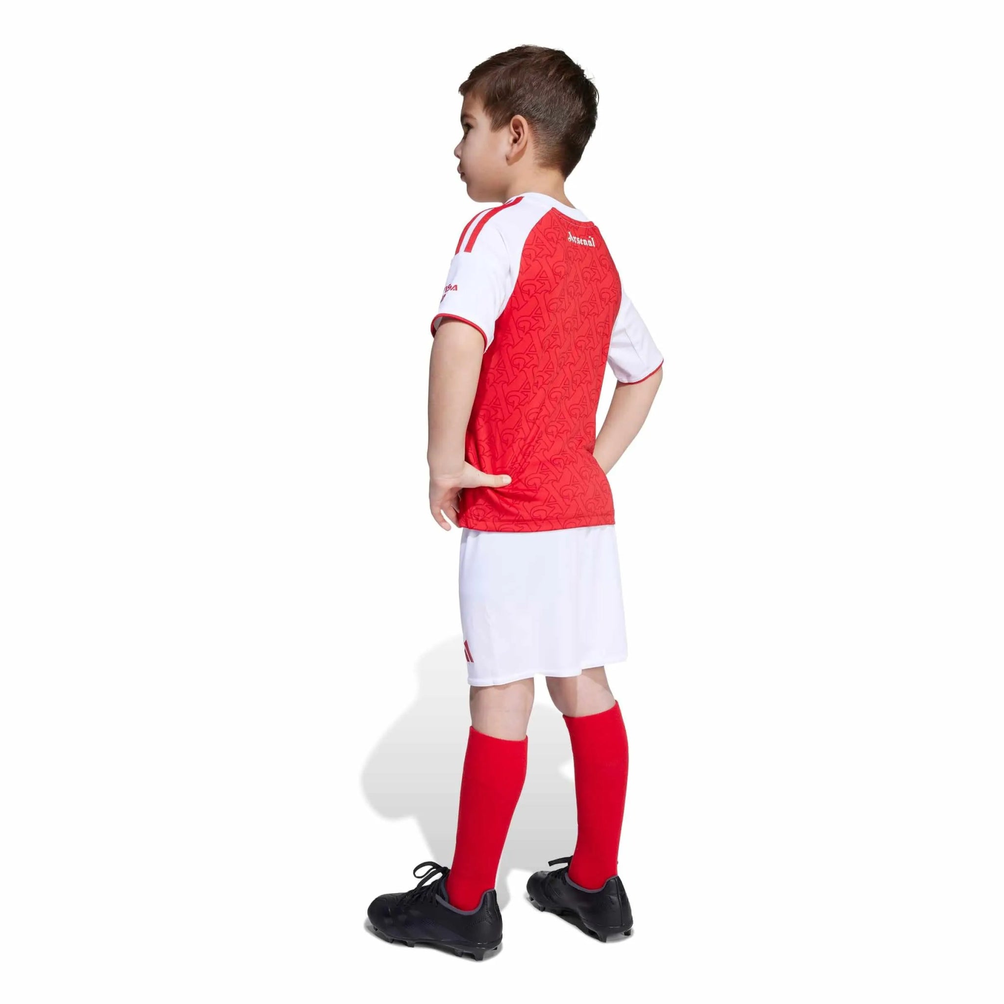 adidas 2025-26 Arsenal Kid's Home Mini Kit (Model - Back)