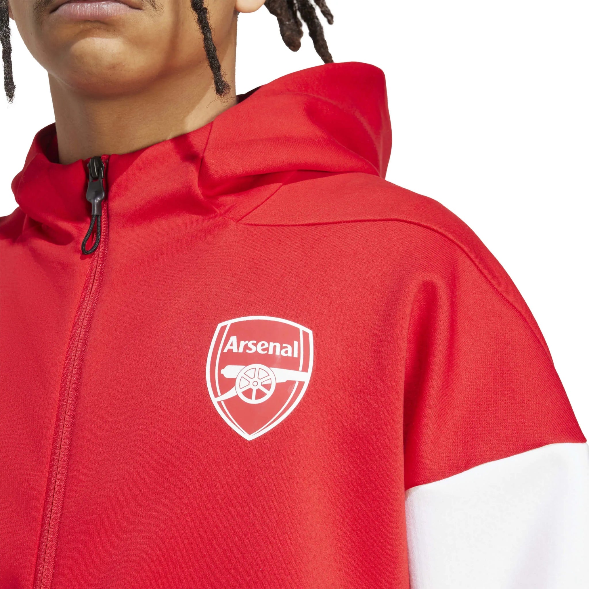 adidas 2025-26 Arsenal Men's Anthem Jacket (Detail 1)
