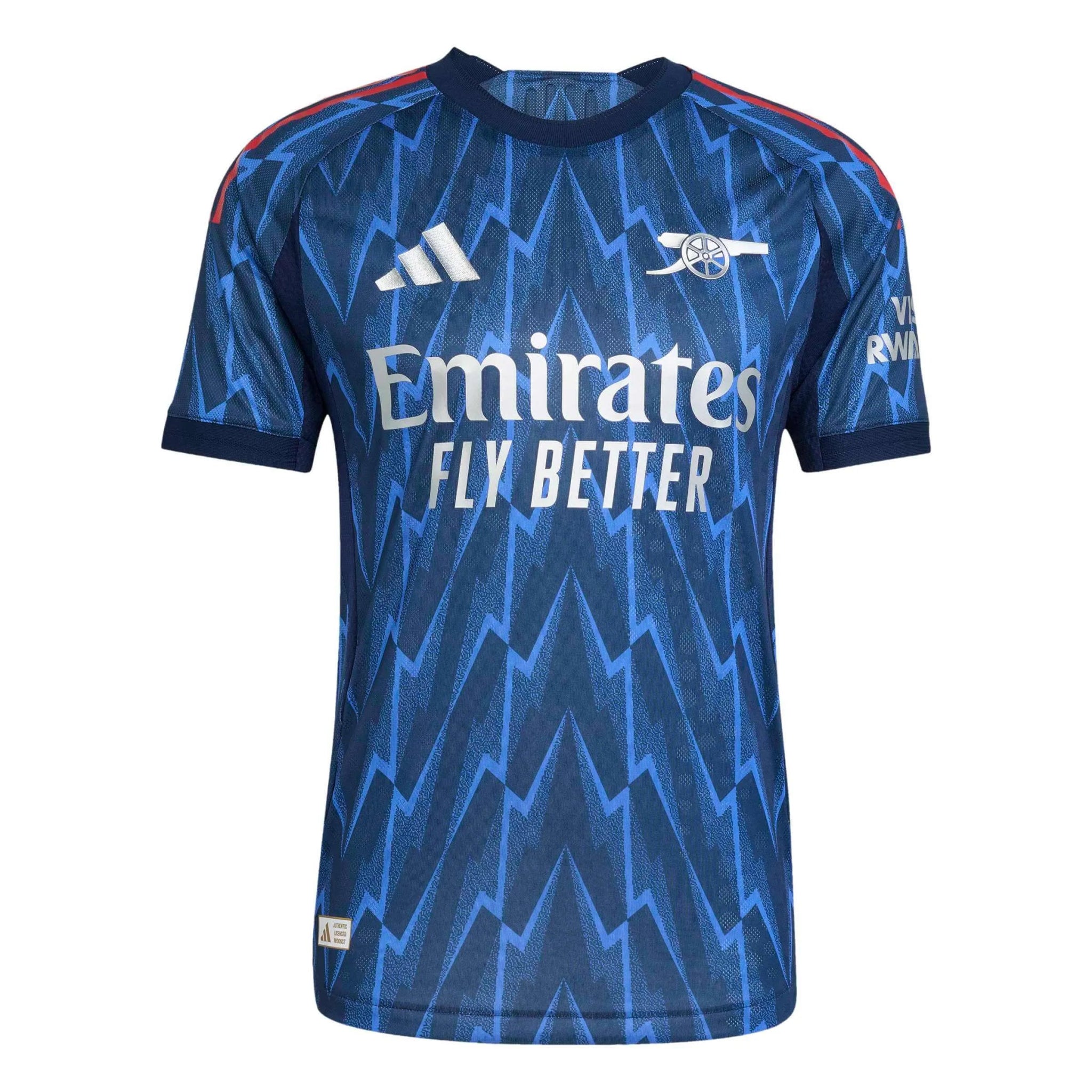 adidas 2025-26 Arsenal Men's Authentic Away Soccer Jersey (Front)