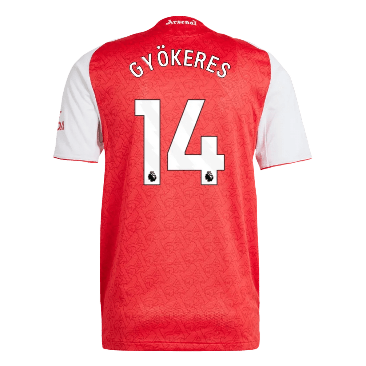 adidas 2025-26 Arsenal Men's Authentic Home Soccer Jersey (Gyokeres)