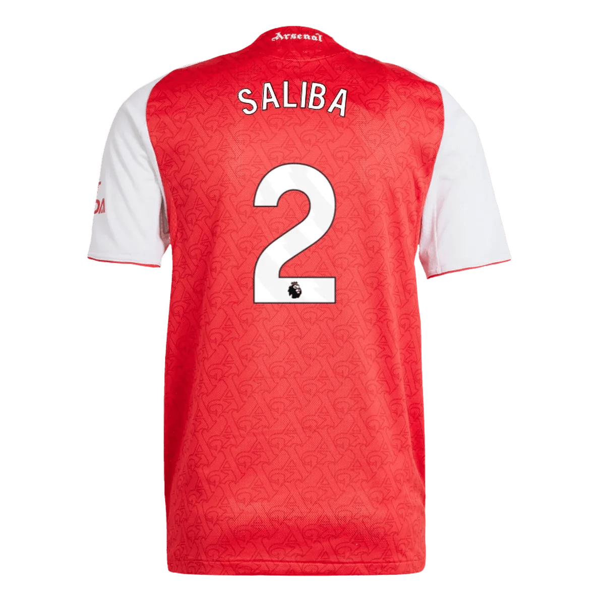 adidas 2025-26 Arsenal Men's Authentic Home Soccer Jersey (Saliba)