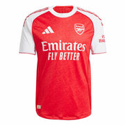 adidas 2025-26 Arsenal Men's Authentic Home Soccer Jersey (Front)