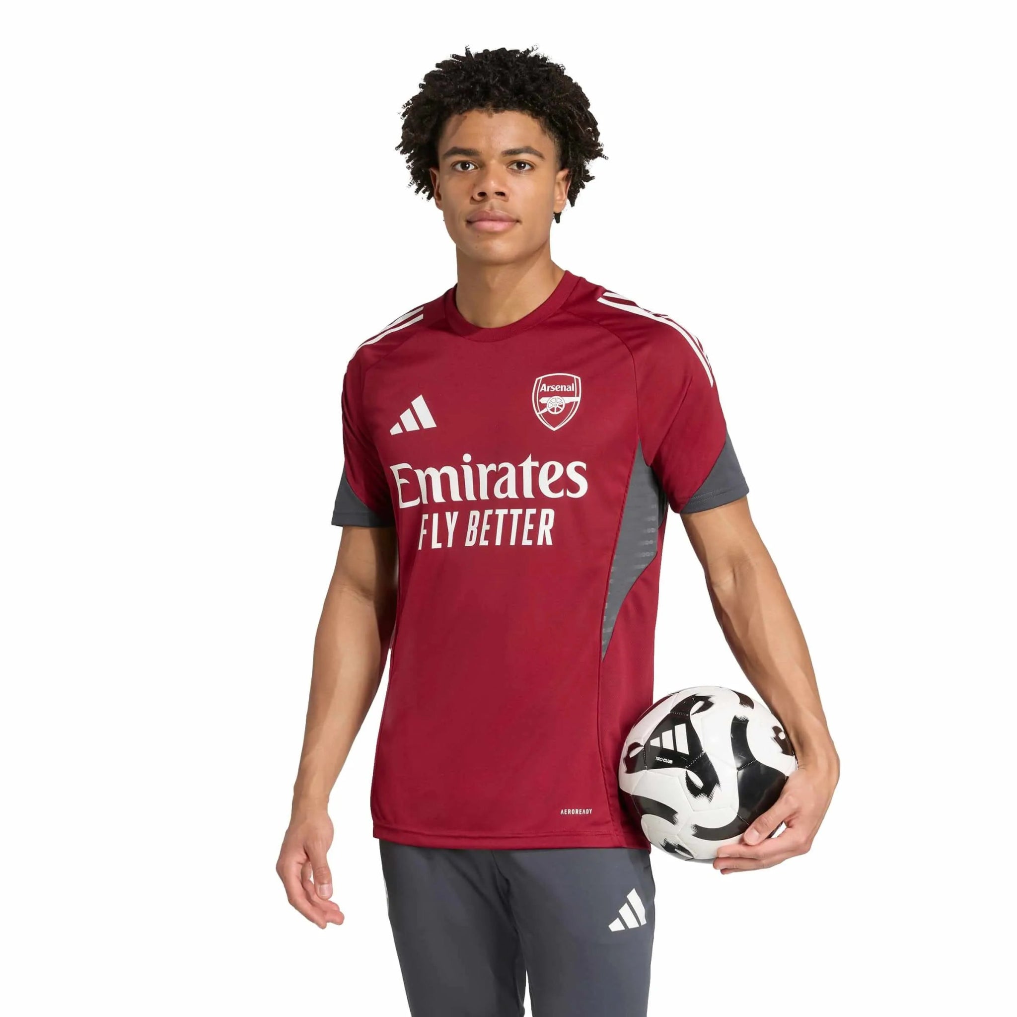 adidas 2025-26 Arsenal Men's EU Training Soccer Jersey (Model - Front)