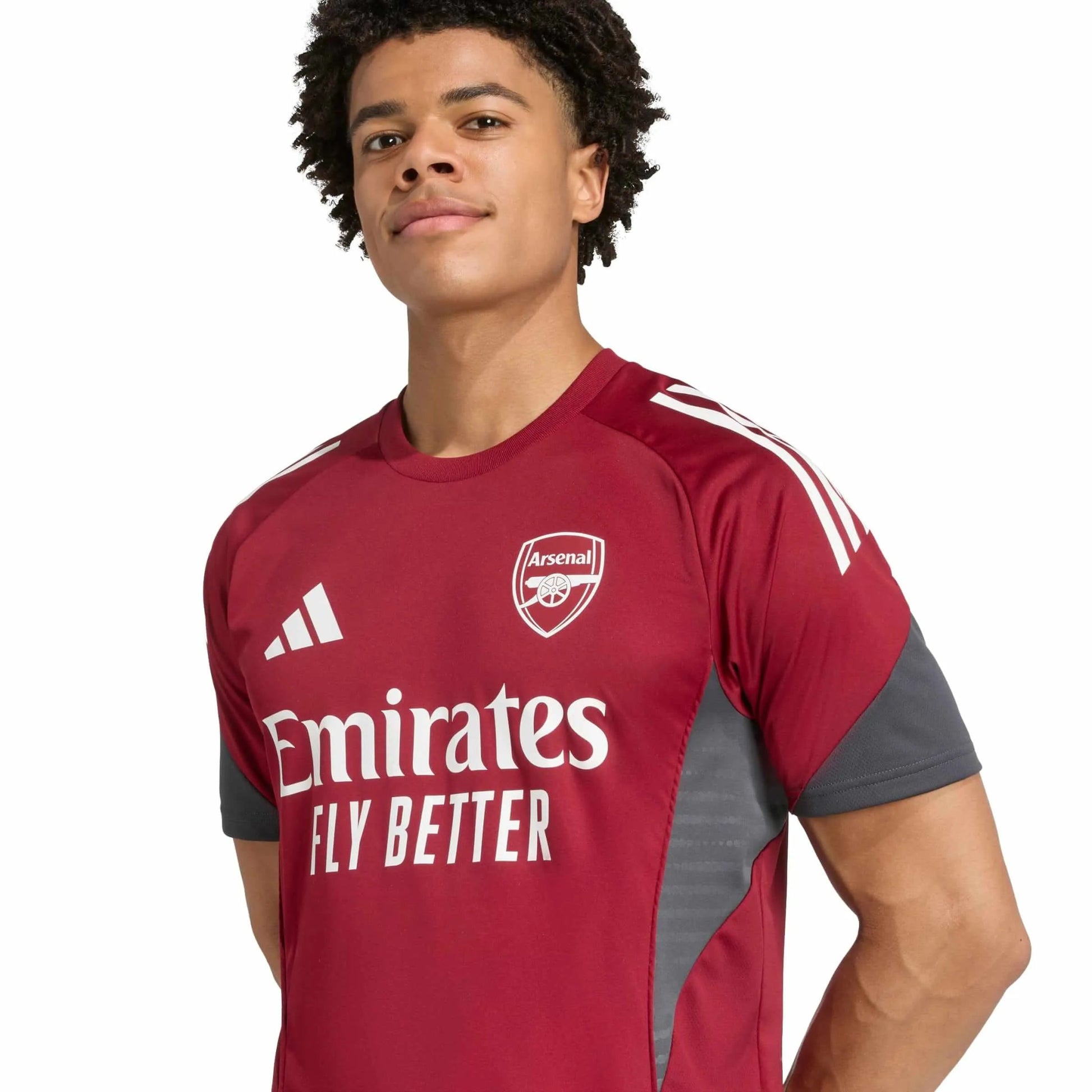 adidas 2025-26 Arsenal Men's EU Training Soccer Jersey (Detail 1)