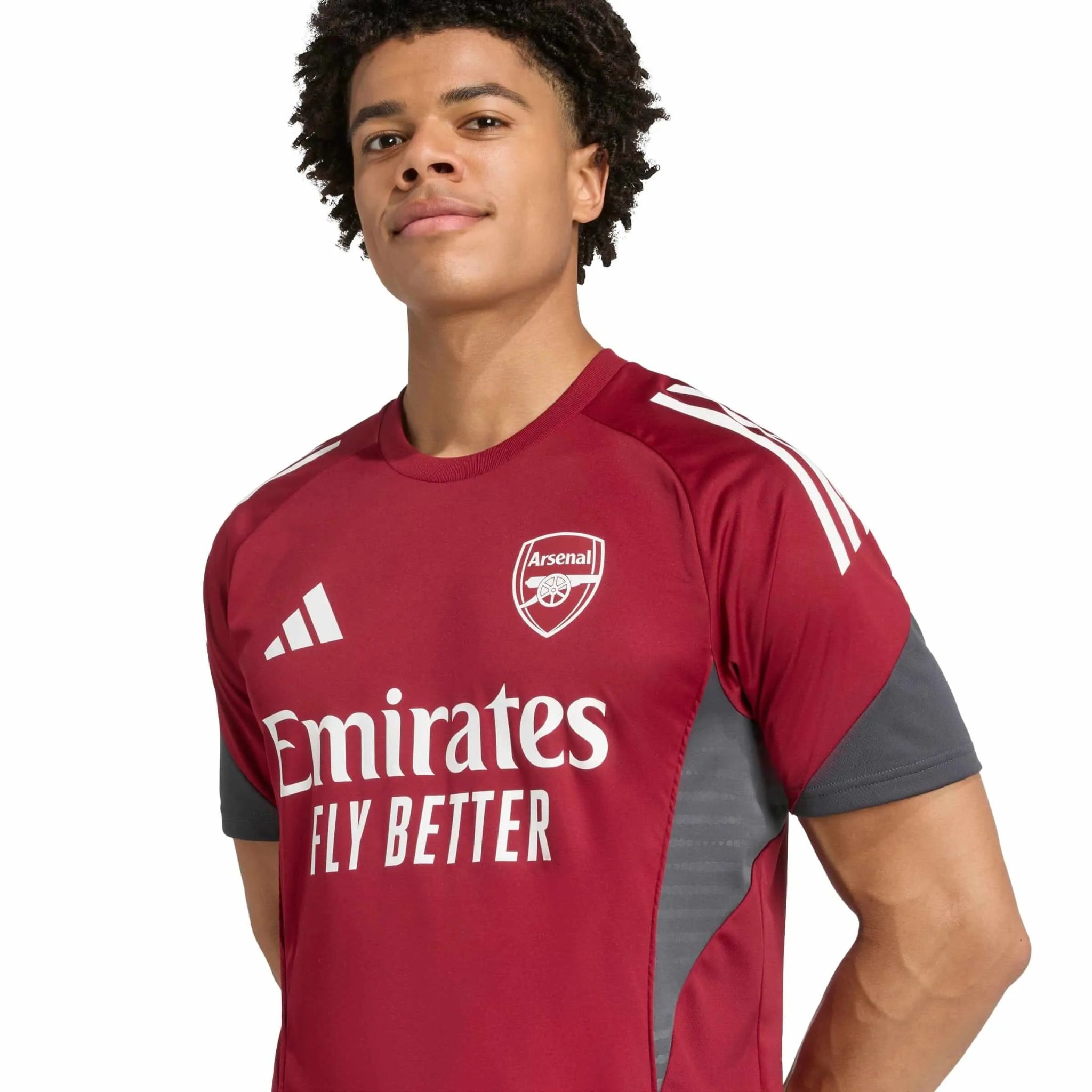 adidas 2025-26 Arsenal Men's EU Training Soccer Jersey (Detail 1)
