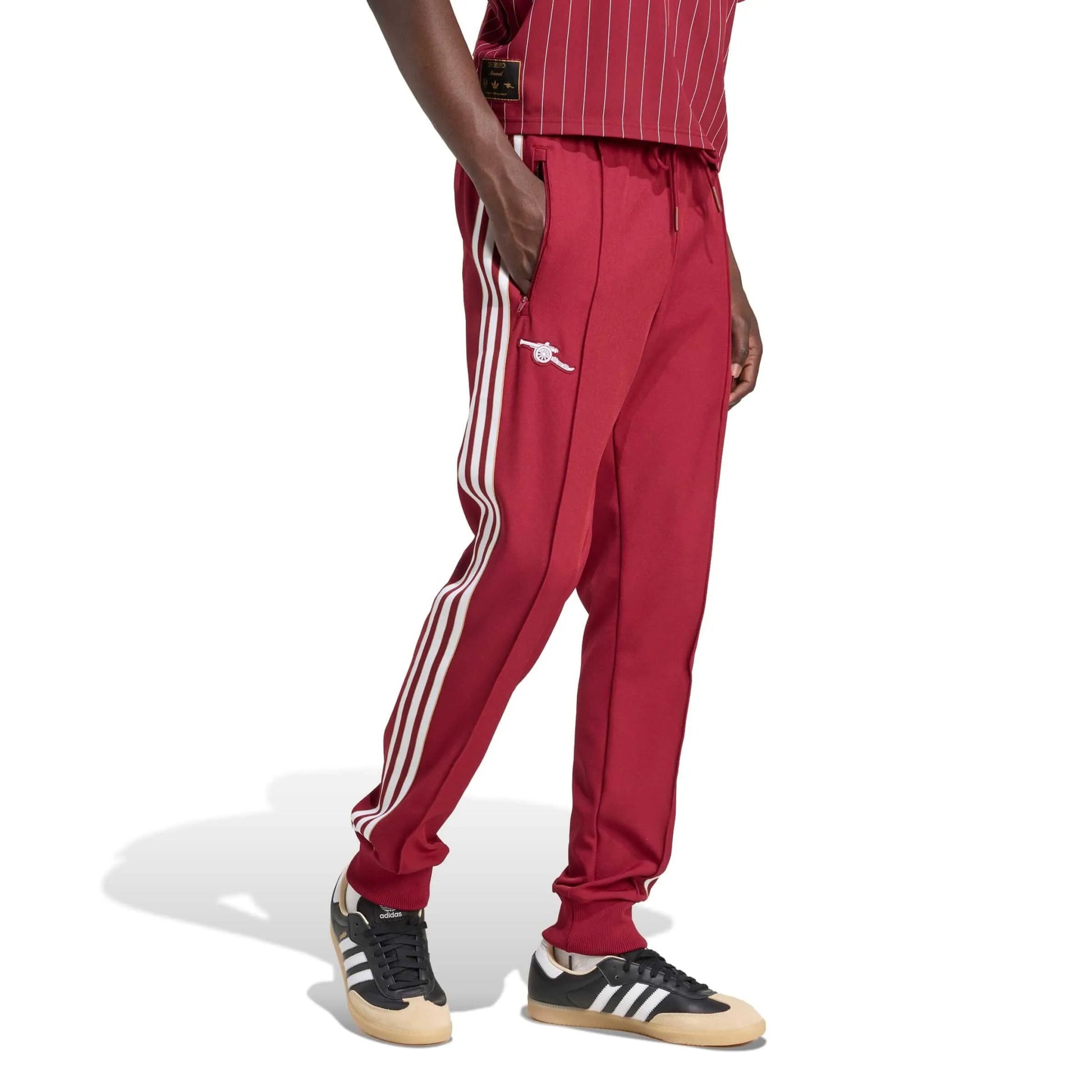 adidas 2025-26 Arsenal Men's Icon Track Pants (Model - Front)