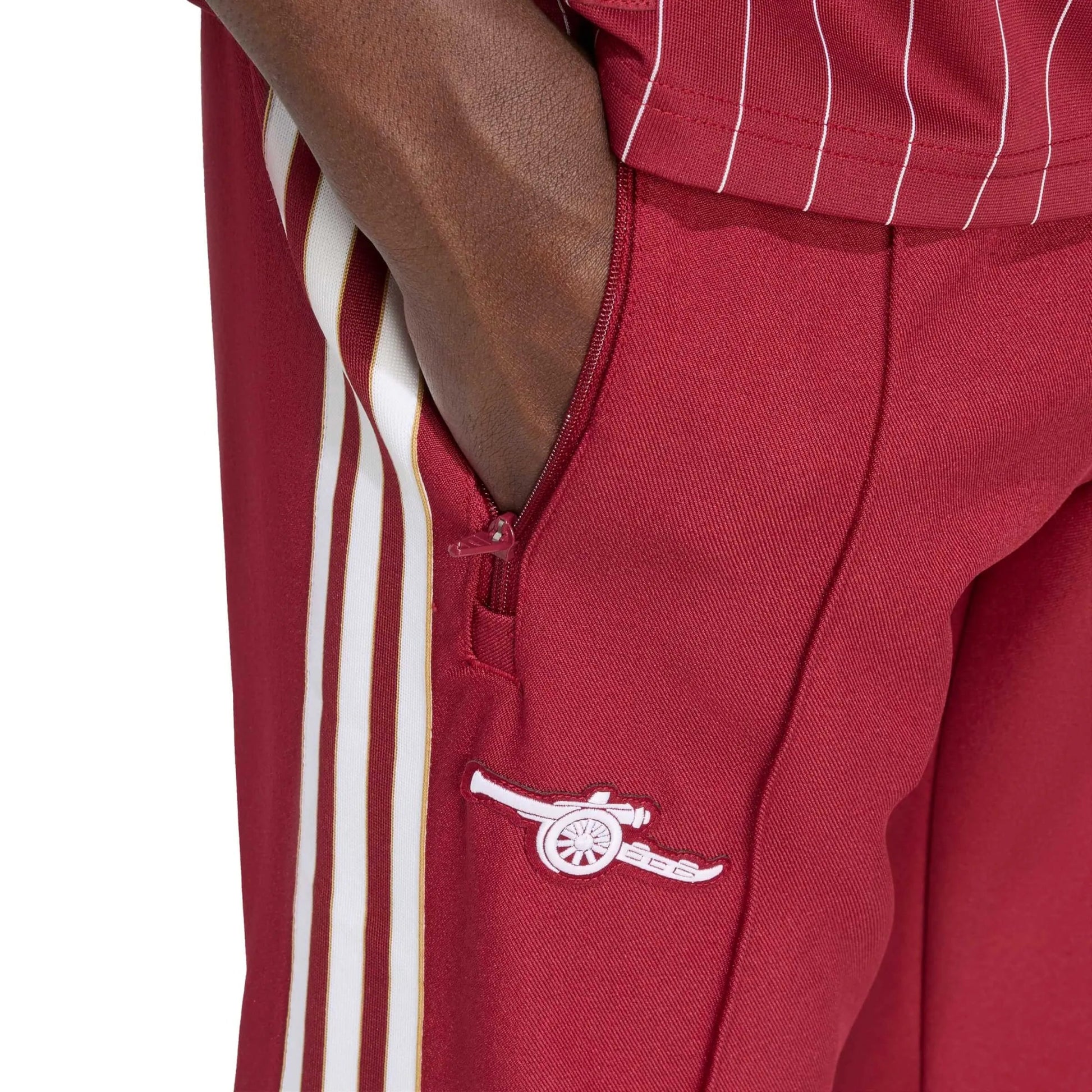 adidas 2025-26 Arsenal Men's Icon Track Pants (Detail 1)