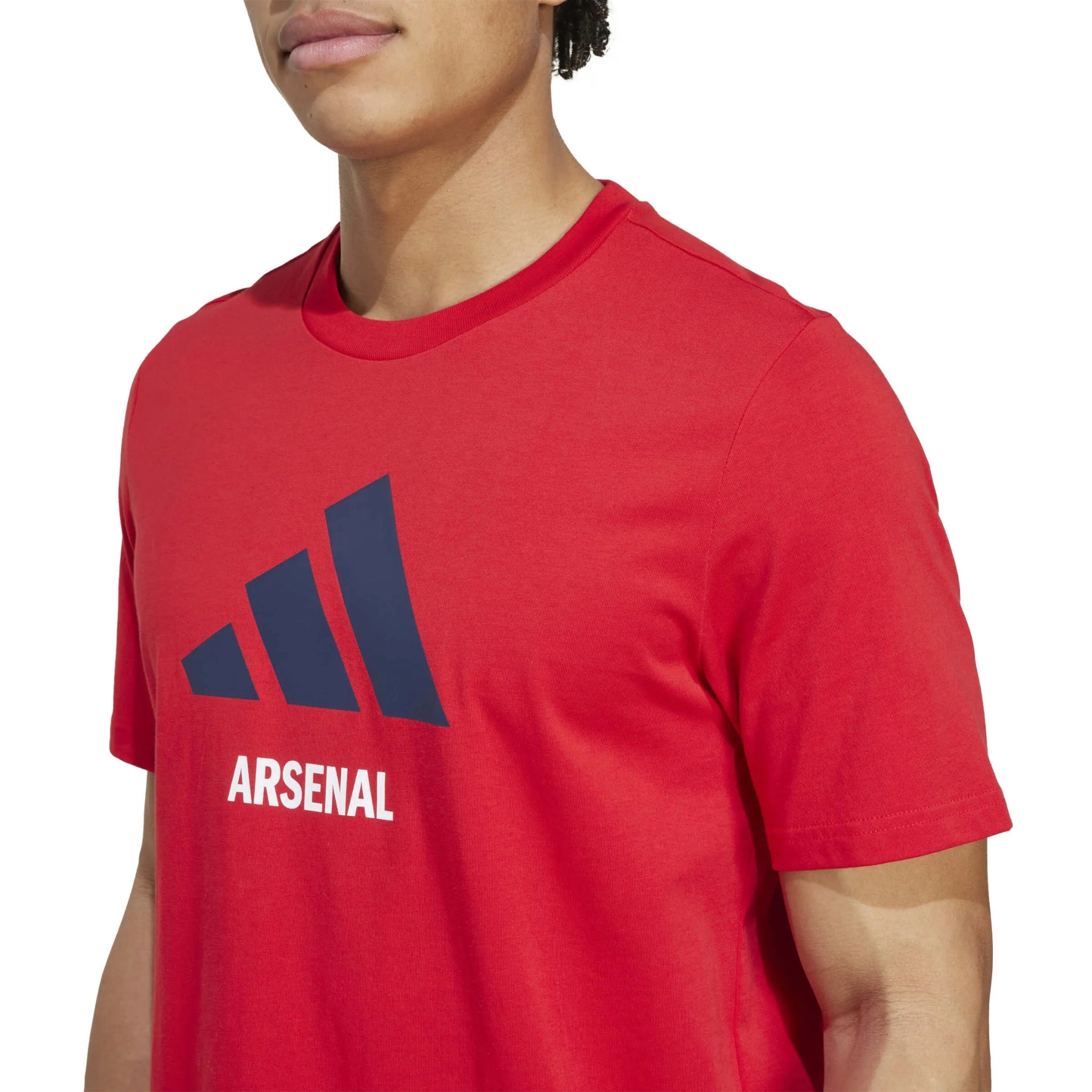 adidas 2025-26 Arsenal Men's Seasonal Graphic Tee (Detail 1)
