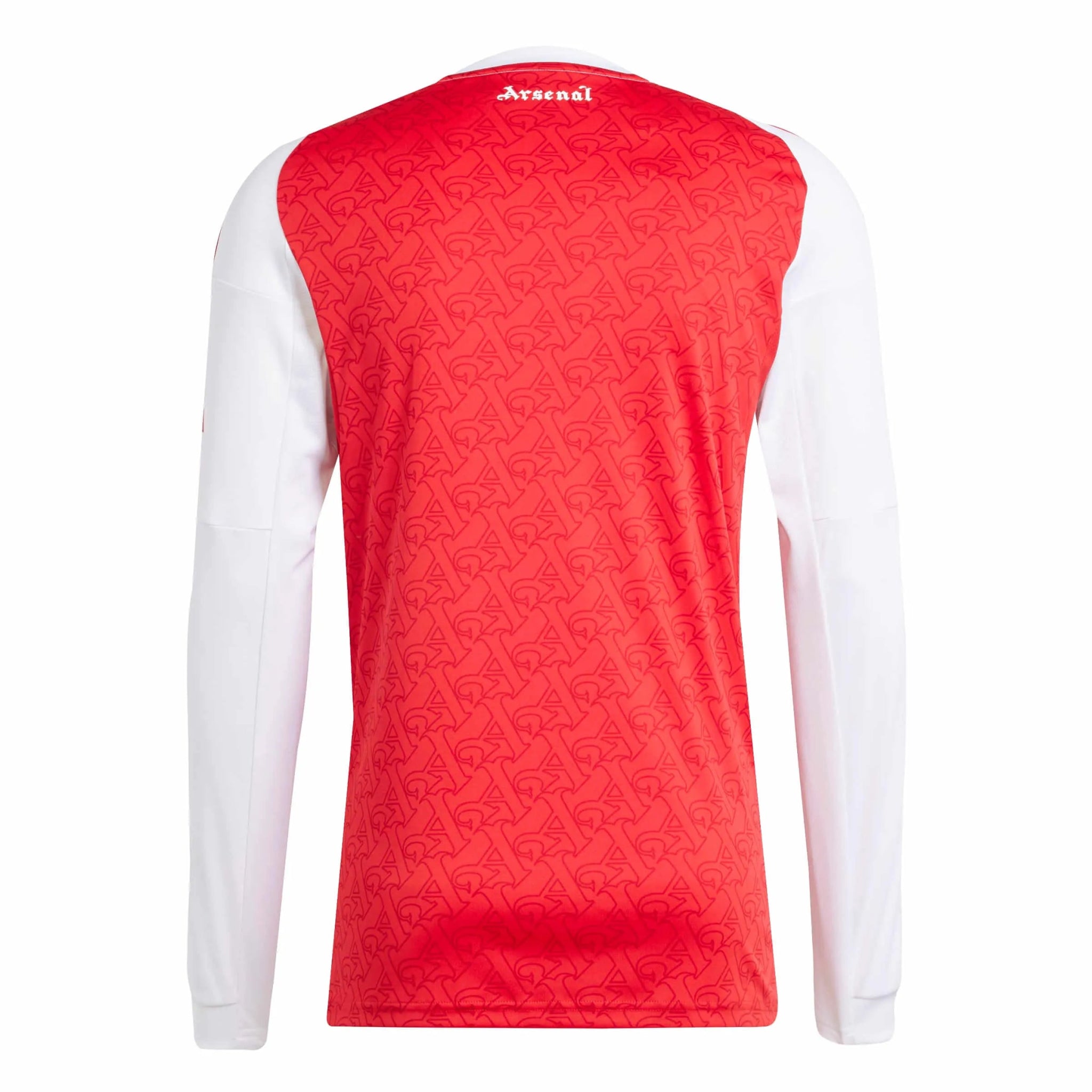 adidas 2025-26 Arsenal Men's Stadium Home Long-Sleeve Soccer Jersey (Back)