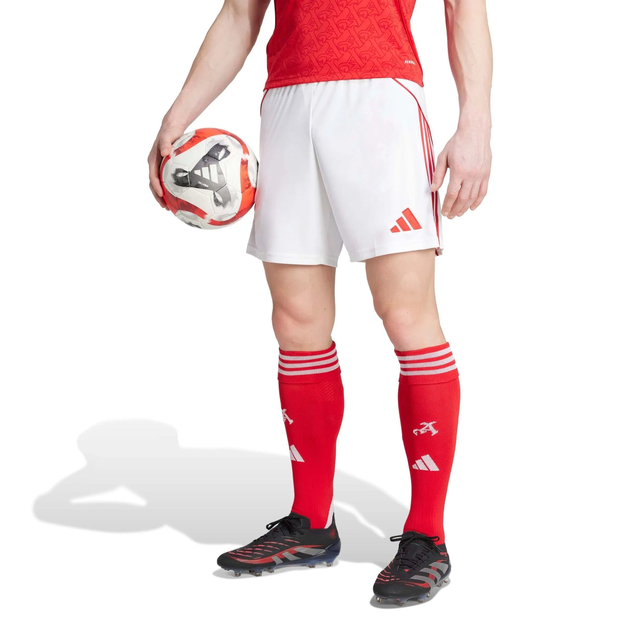adidas 2025-26 Arsenal Men's Stadium Home Shorts (Model - Front)