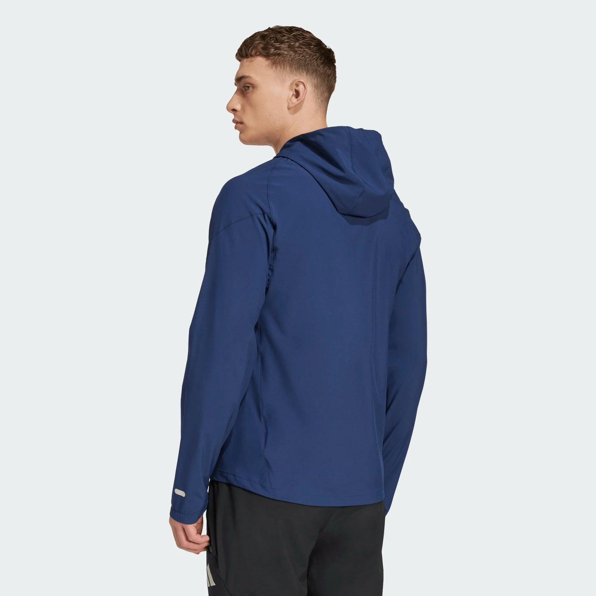 adidas 2025-26 Arsenal Men's Tiro 25 Competition Vis Tech Travel Jacket (Model - Back)