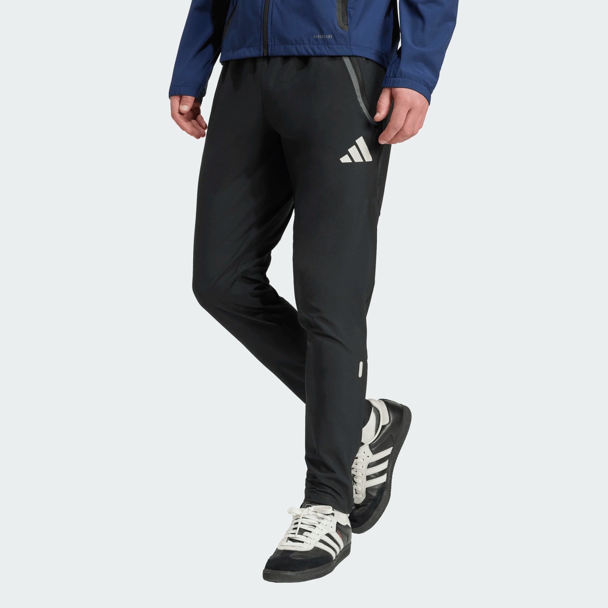 adidas 2025-26 Arsenal Men's Tiro 25 Competition Vis Tech Travel Pants (Model - Front)