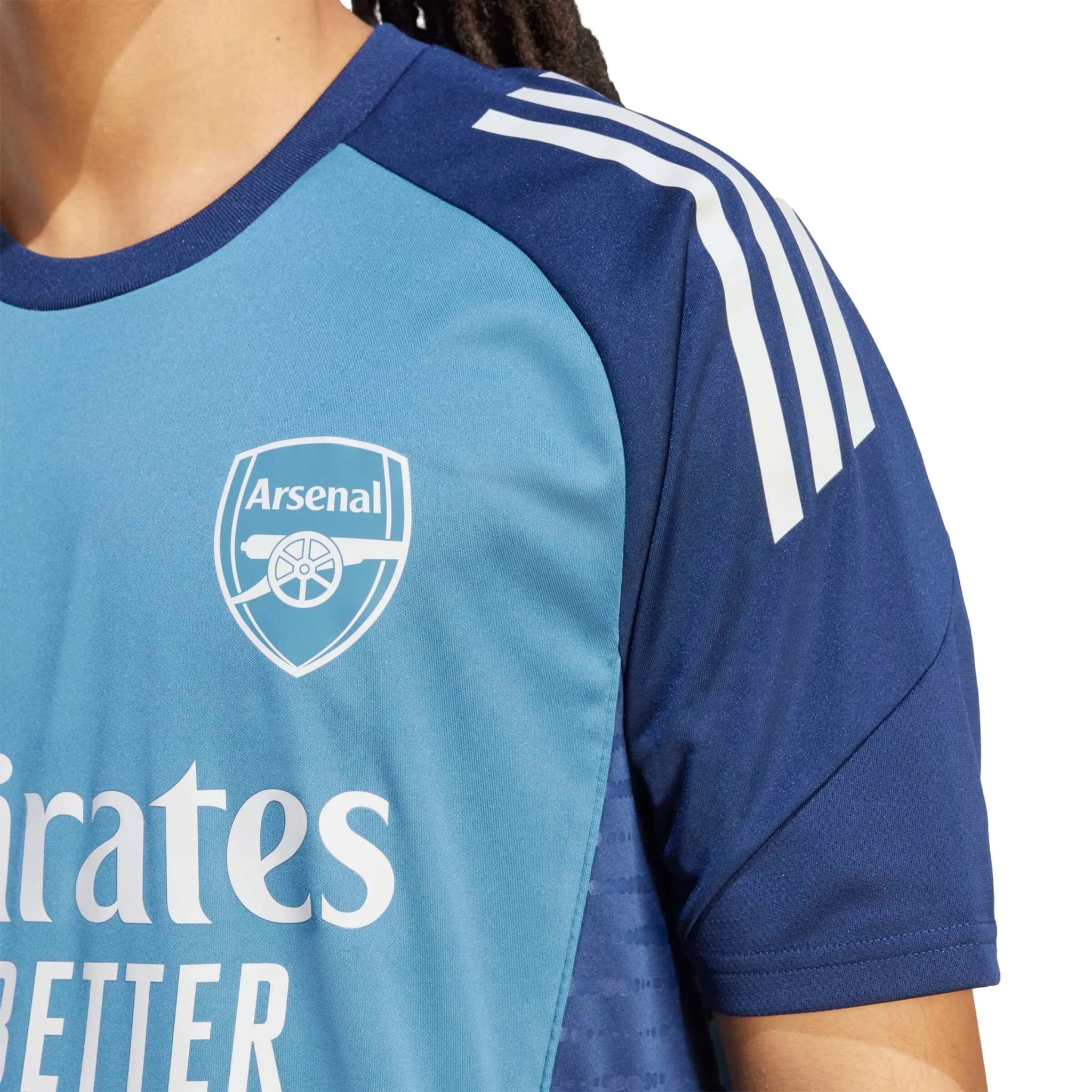 adidas 2025-26 Arsenal Men's Training Soccer Jersey (Detail 1)
