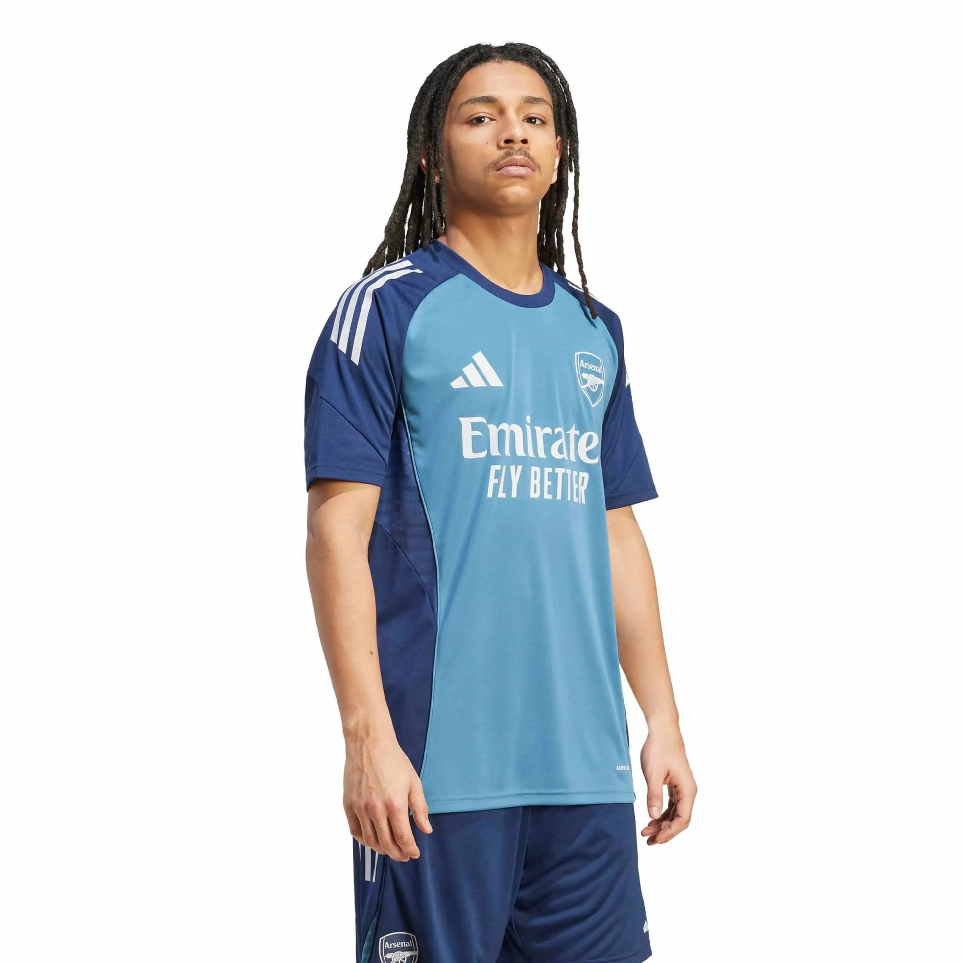 adidas 2025-26 Arsenal Men's Training Soccer Jersey (Model - Back)