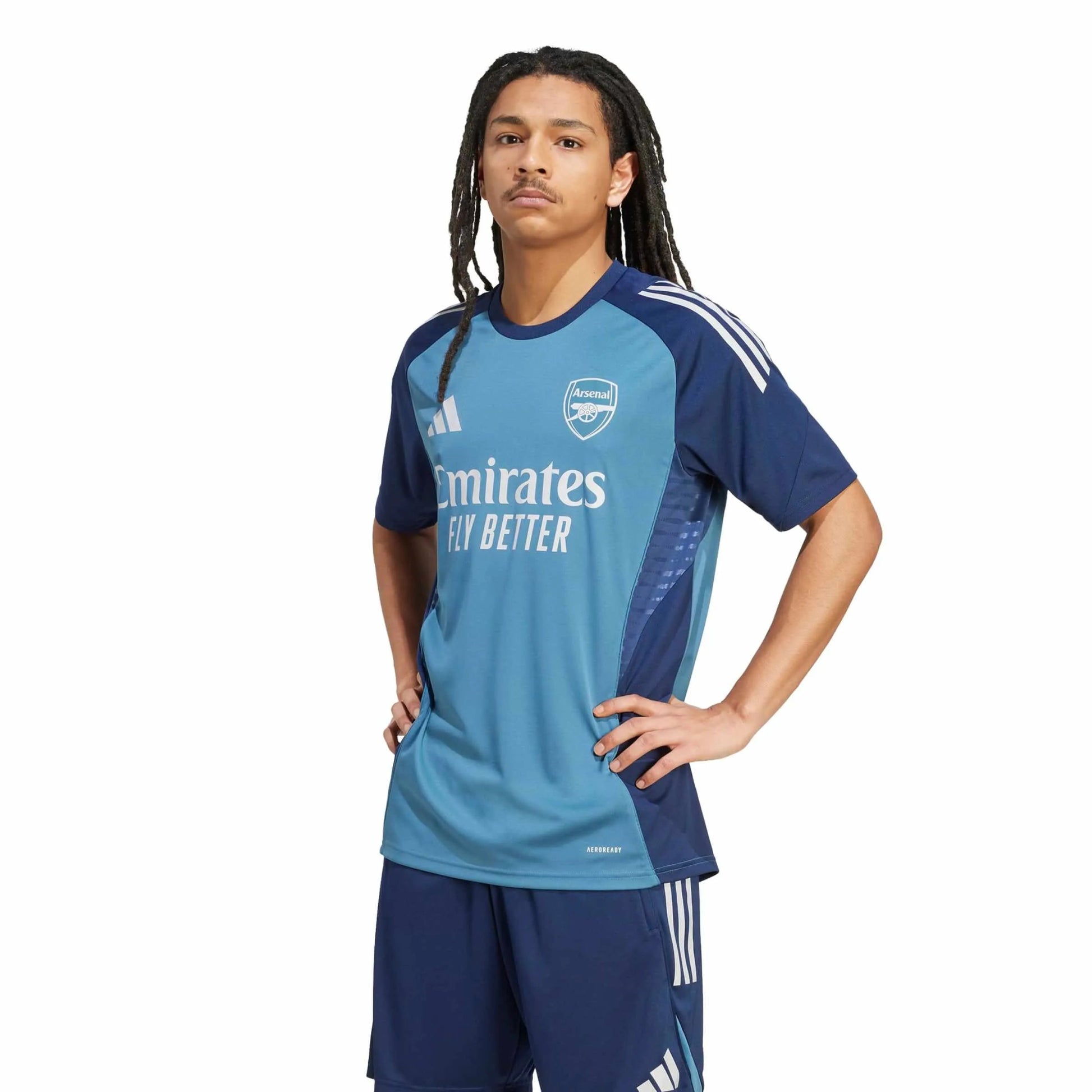 adidas 2025-26 Arsenal Men's Training Soccer Jersey (Model - Front)
