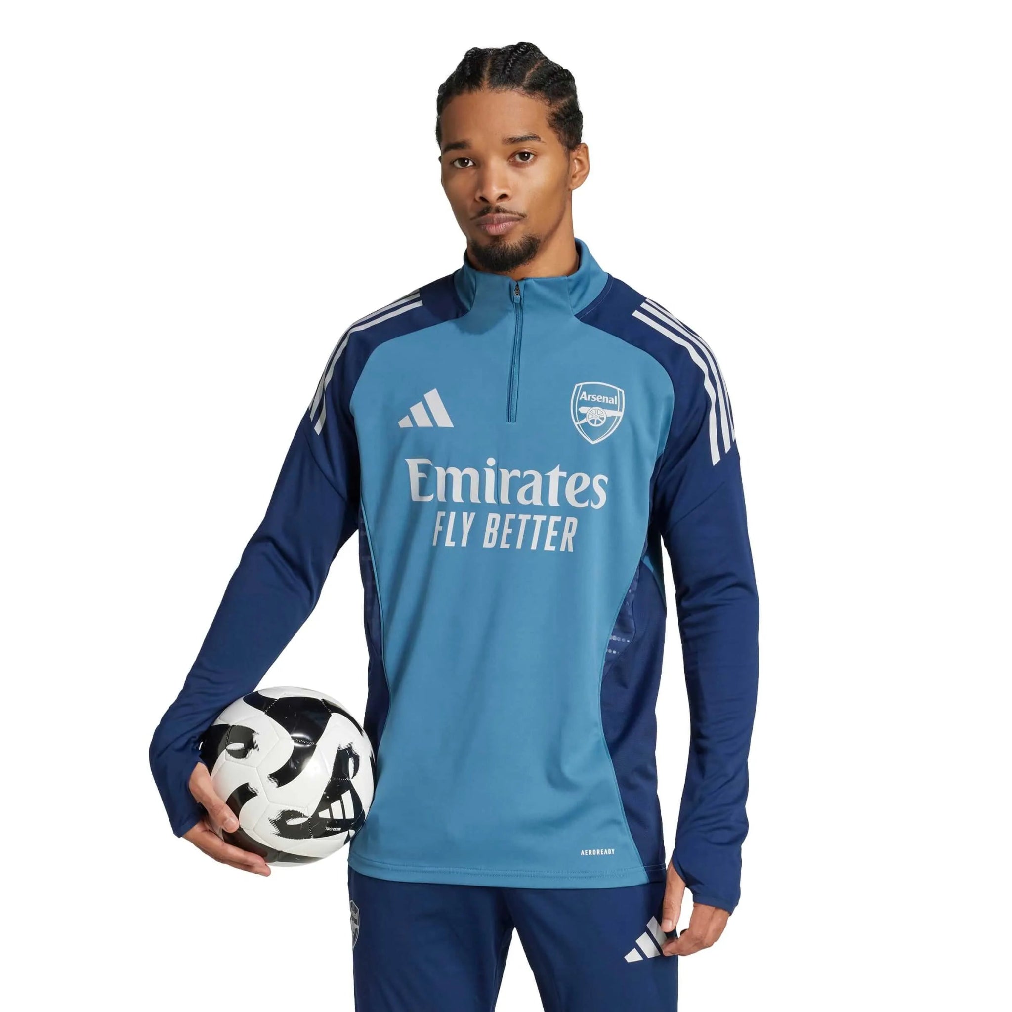 adidas 2025-26 Arsenal Men's Training Top (Model - Front)
