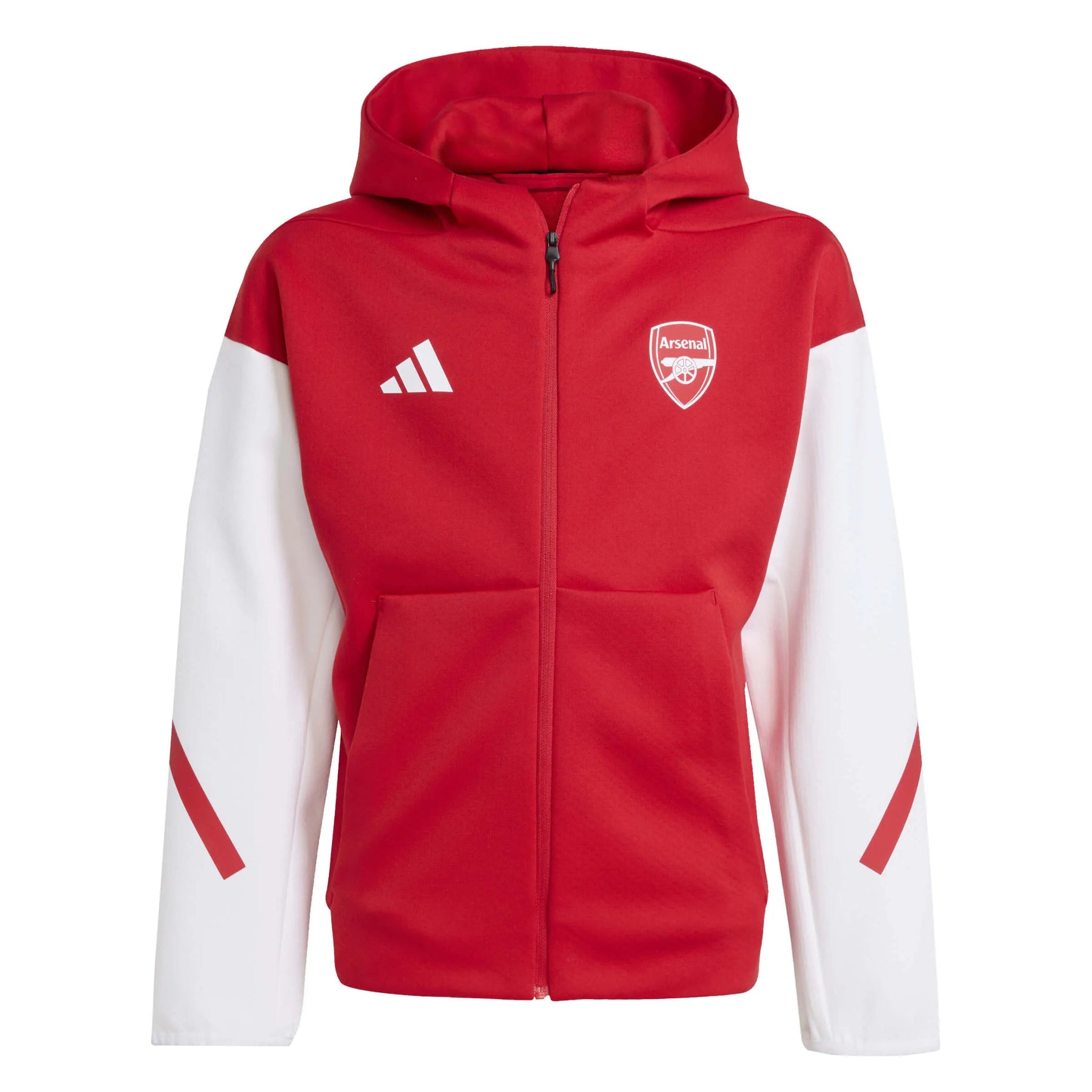 adidas 2025-26 Arsenal Youth Anthem Jacket (Front)