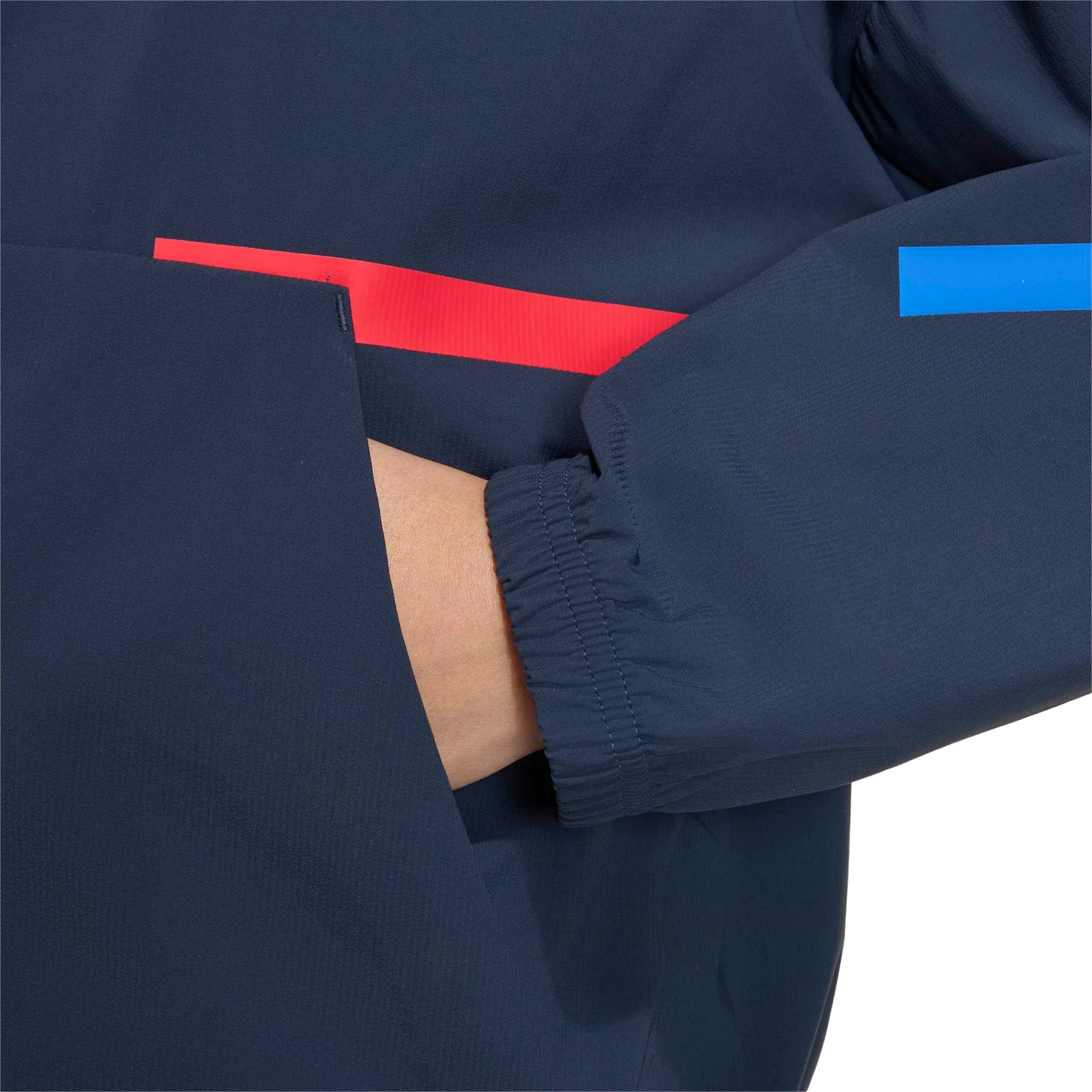 adidas 2025-26 Arsenal Youth Anthem Jacket Night Navy (Detail 2)