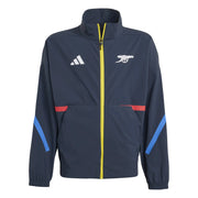 adidas 2025-26 Arsenal Youth Anthem Jacket Night Navy (Front)