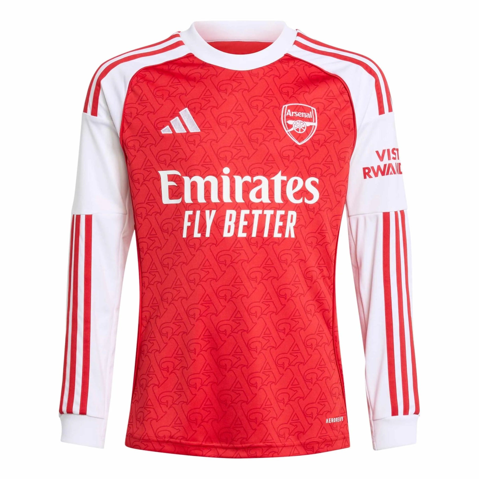 adidas 2025-26 Arsenal Youth Stadium Home Long-Sleeve Soccer adidas 2025-26 Arsenal Youth Stadium Home Long-Sleeve Soccer