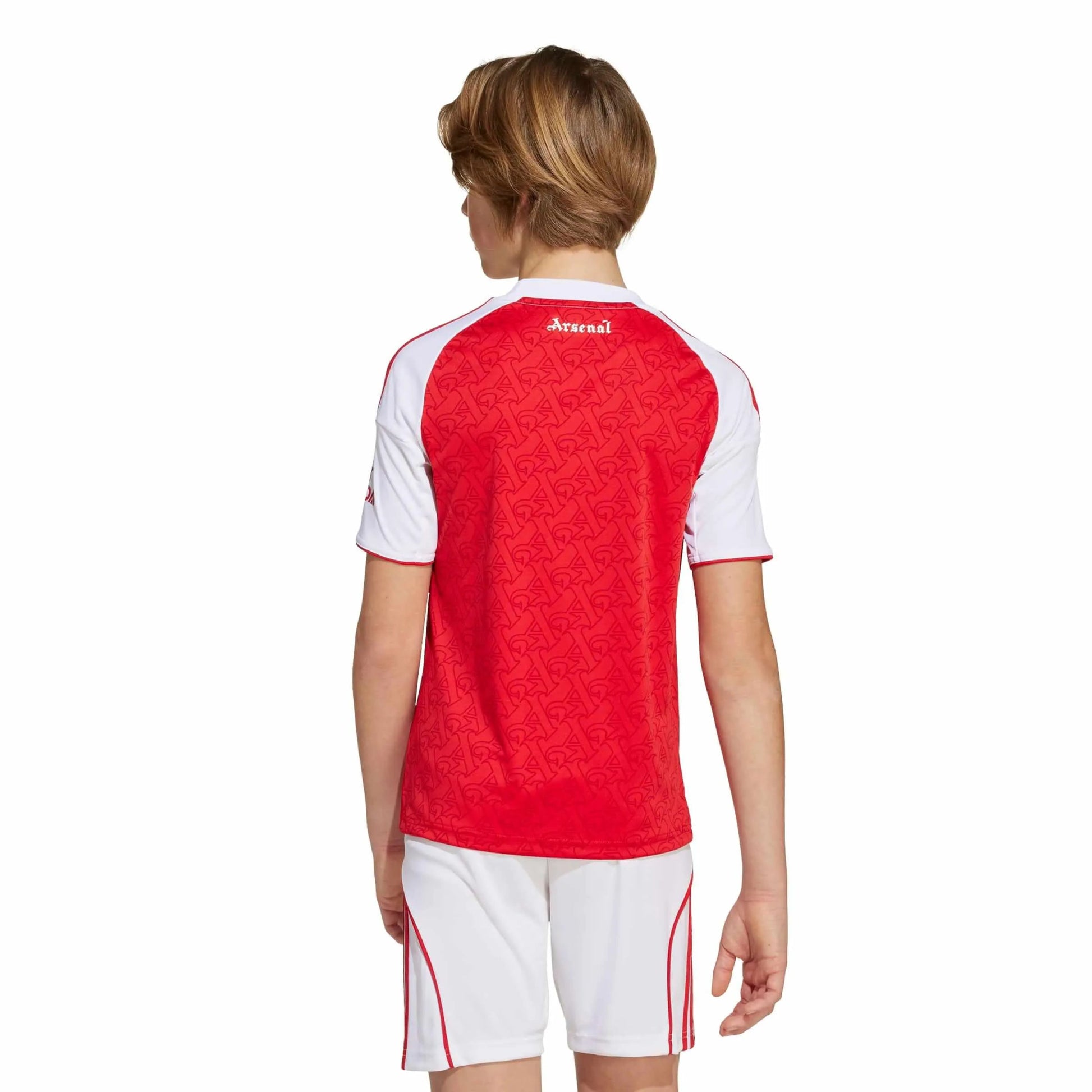 adidas 2025-26 Arsenal Youth Stadium Home Soccer Jersey (Model - Back)