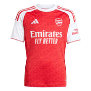 adidas 2025-26 Arsenal Youth Stadium Home Soccer Jersey (Front)