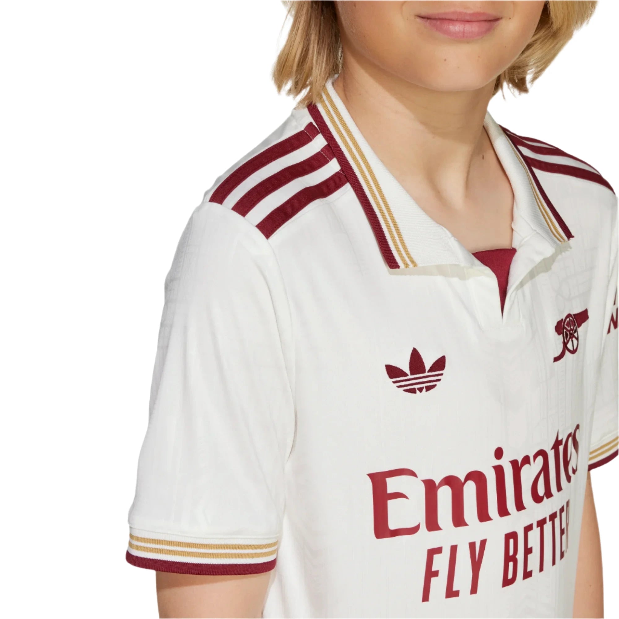 adidas 2025-26 Arsenal Youth Stadium Third Soccer Jersey (Detail 1)