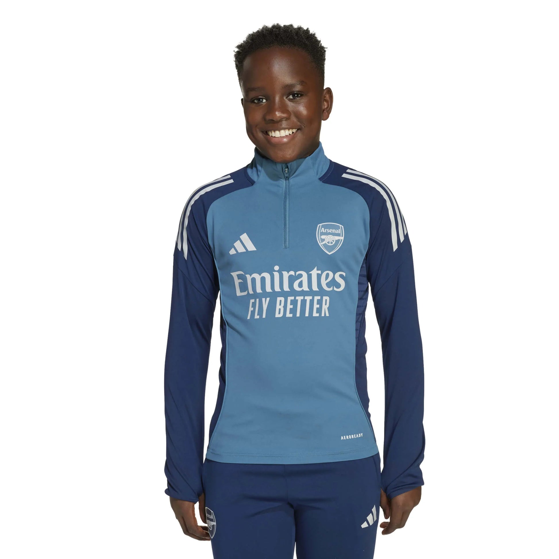 adidas 2025-26 Arsenal Youth Training Top (Model - Front)