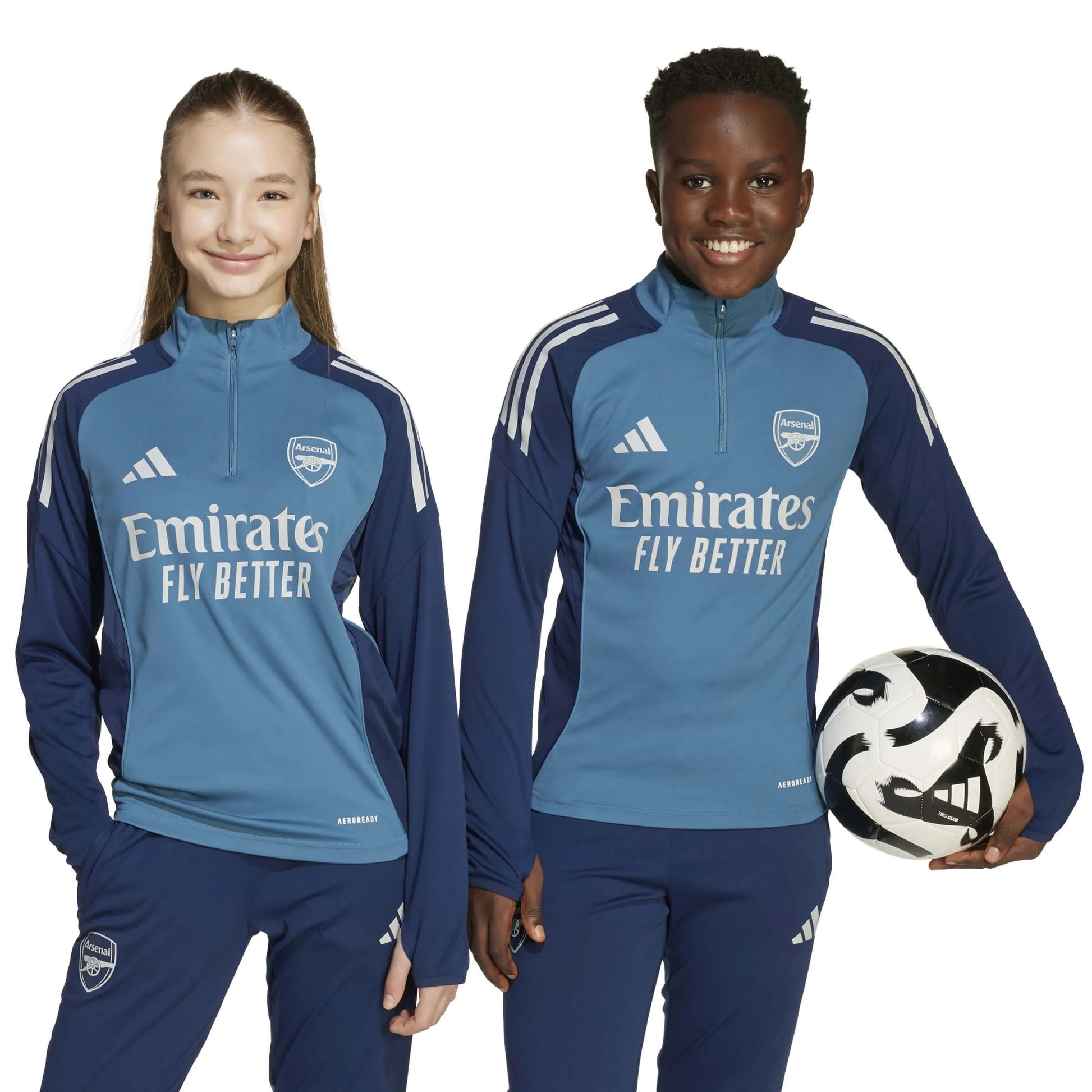 adidas 2025-26 Arsenal Youth Training Top (Models - Front)