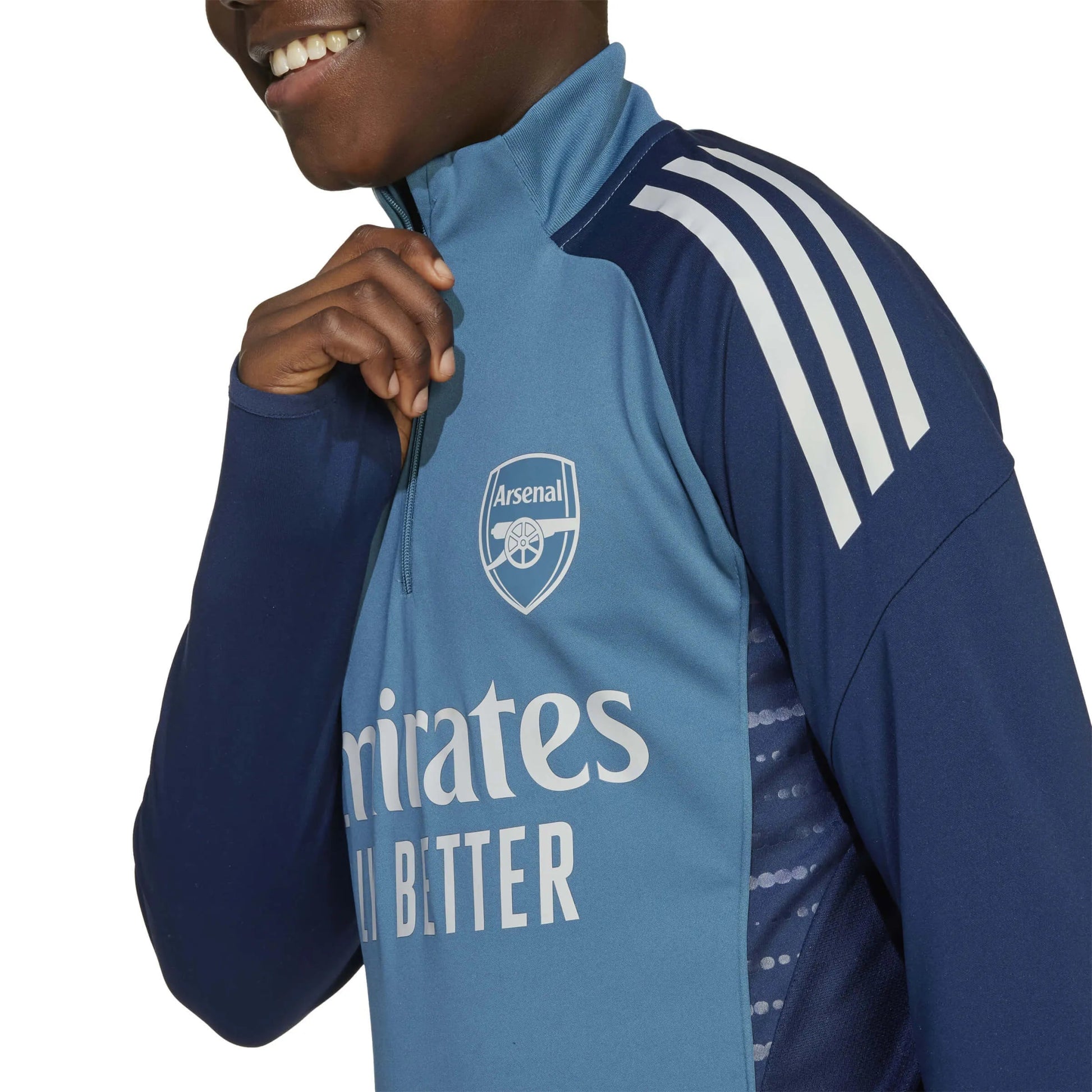 adidas 2025-26 Arsenal Youth Training Top (Detail 1)