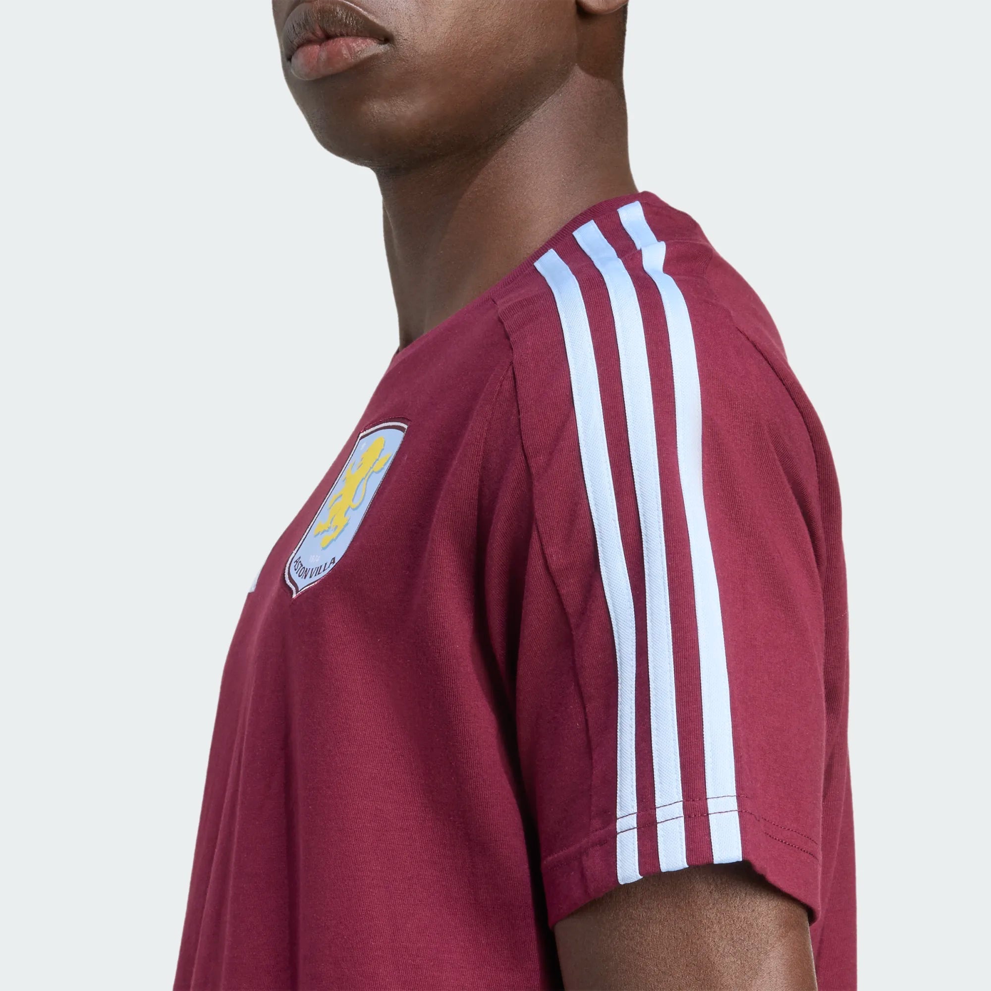 adidas 2025-26 Aston Villa Men's Dna Tee (Detail 2)
