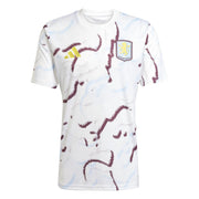 adidas 2025-26 Aston Villa Men's Pre-Match Soccer Jersey (Front)