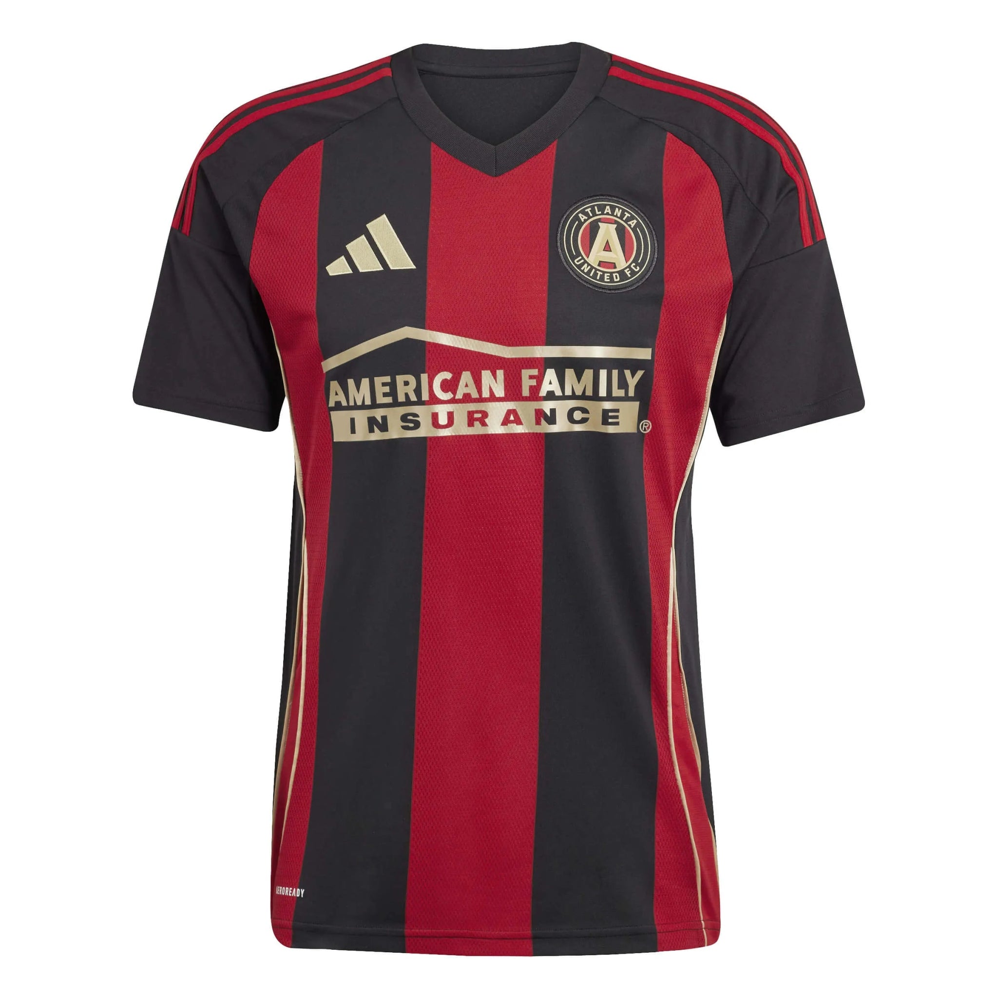 adidas 2025-26 Atlanta United Men's Stadium Home Soccer Jersey (Front)