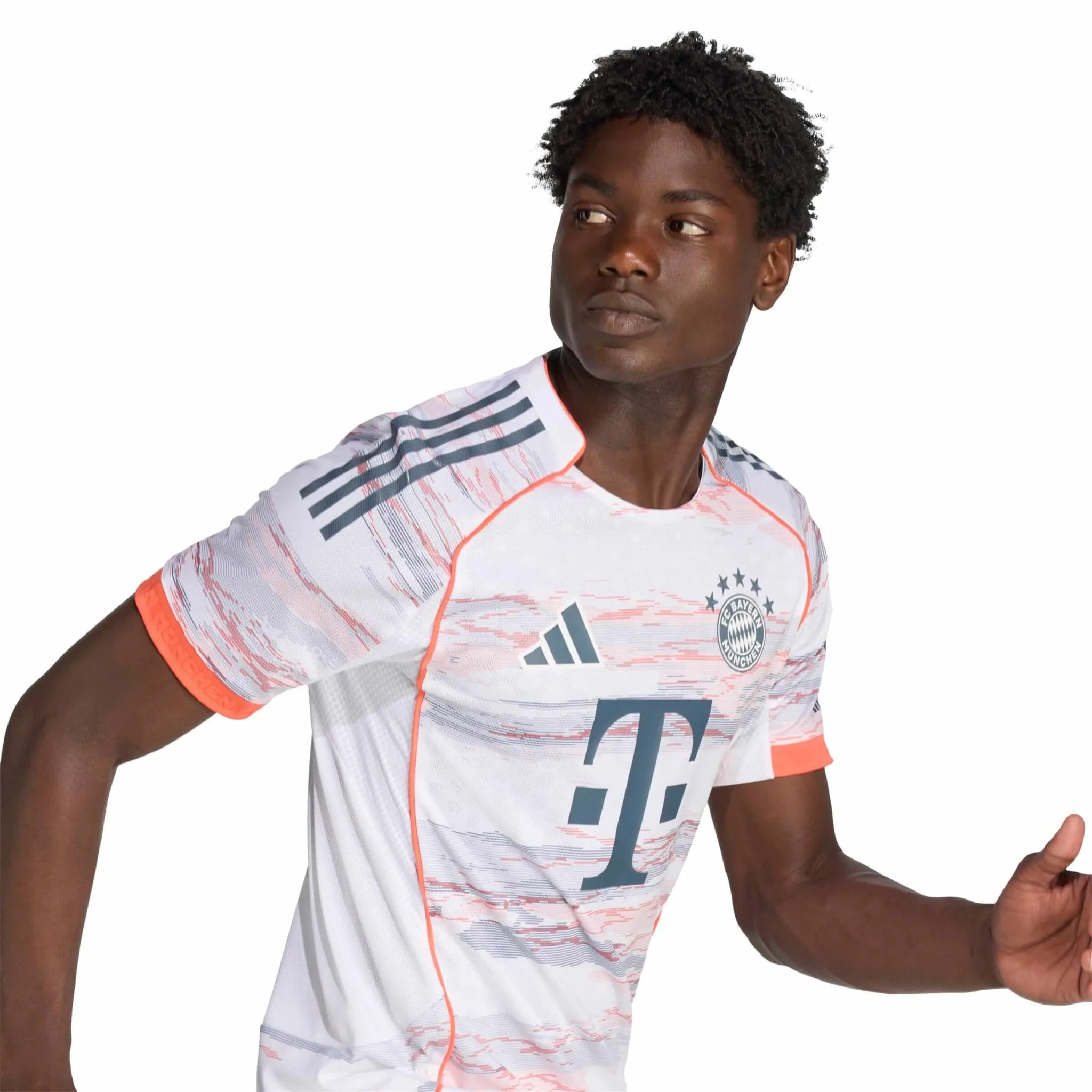 adidas 2025-26 Bayern Munich Men's Authentic Away Soccer Jersey (Detail 1)