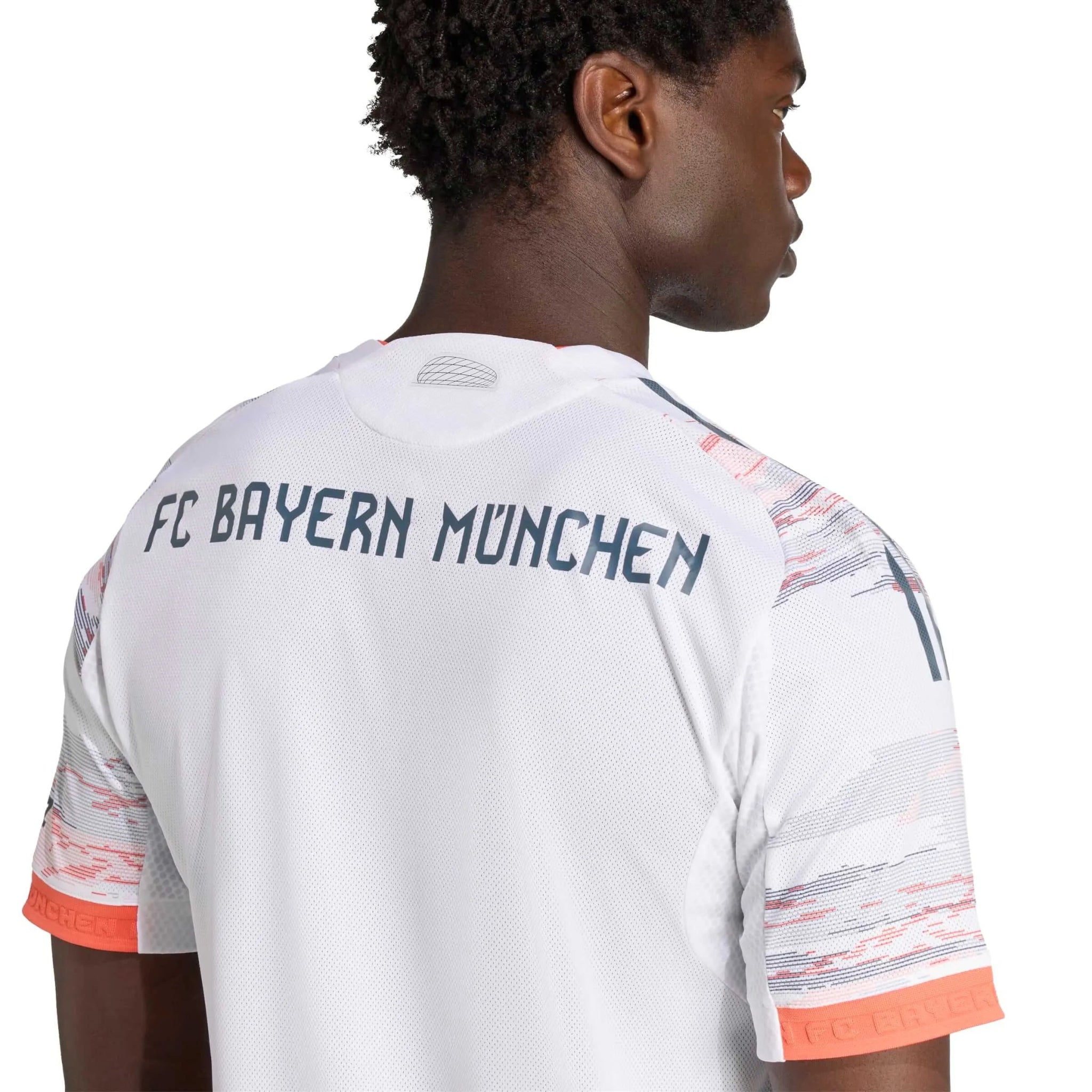 adidas 2025-26 Bayern Munich Men's Authentic Away Soccer Jersey (Detail 2)